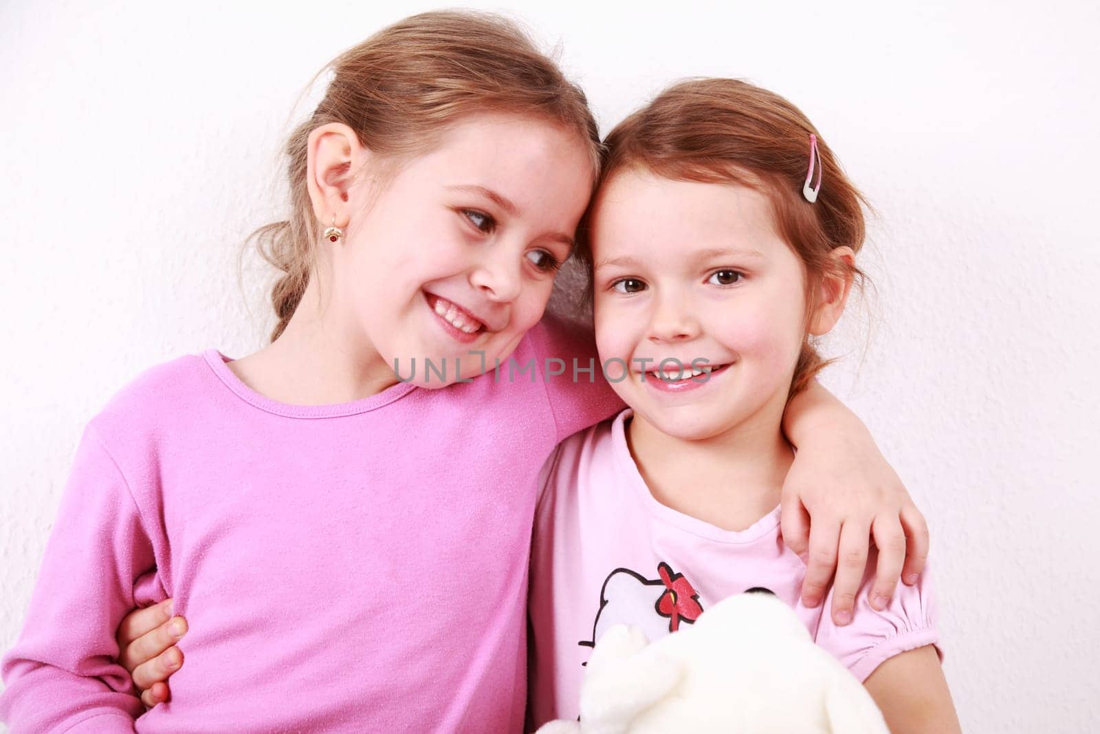 Happy girlfriends