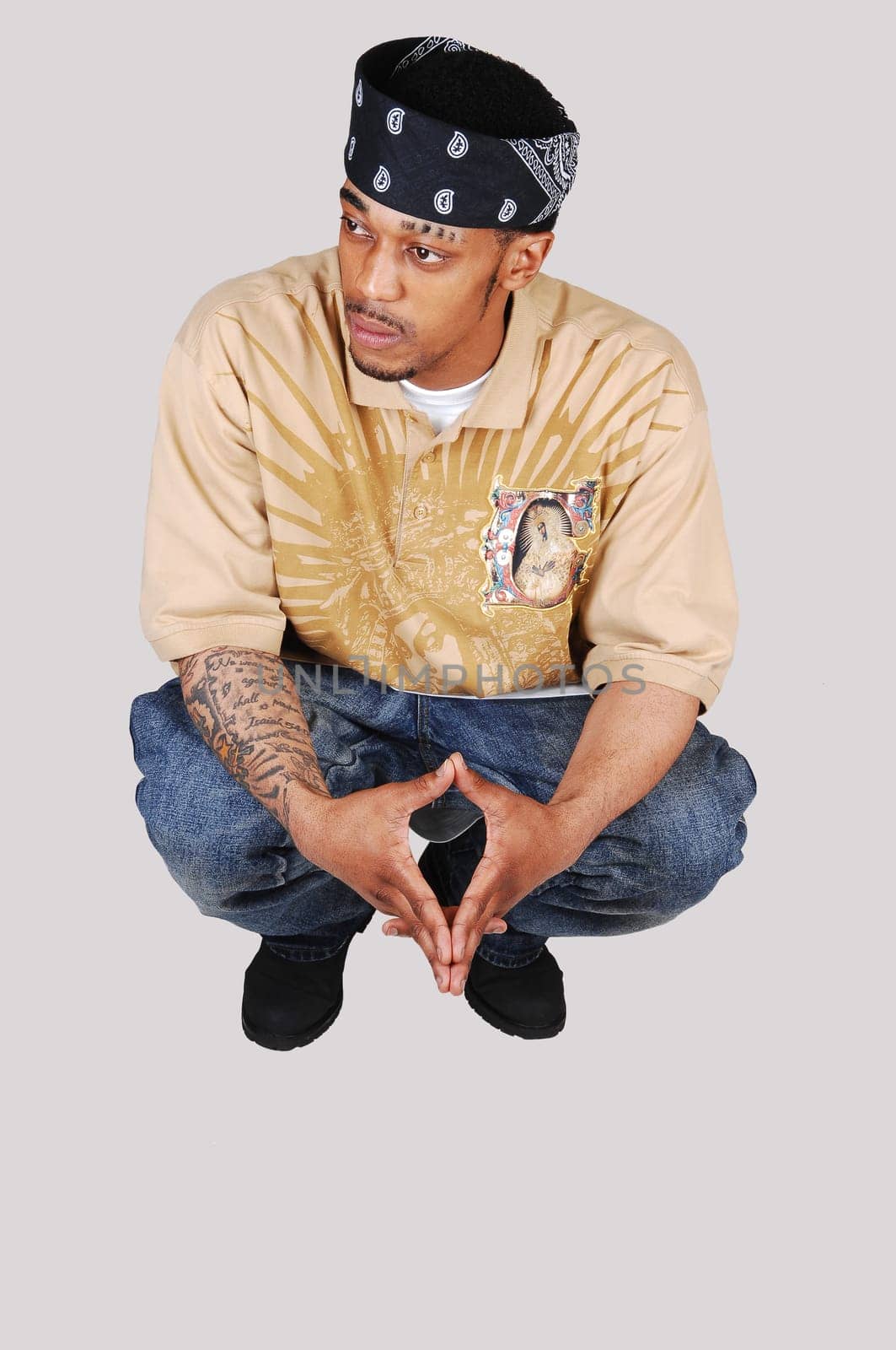 Young black man