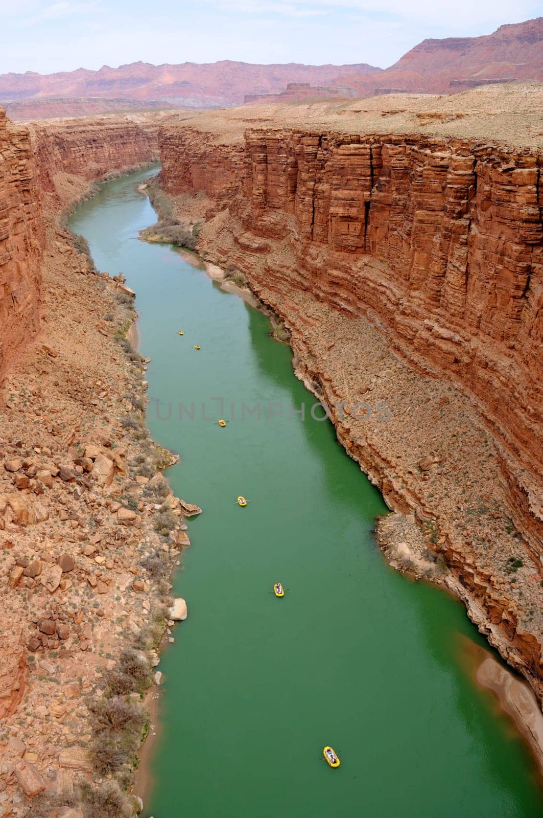 Rafting Marble Canyon on Colorado River