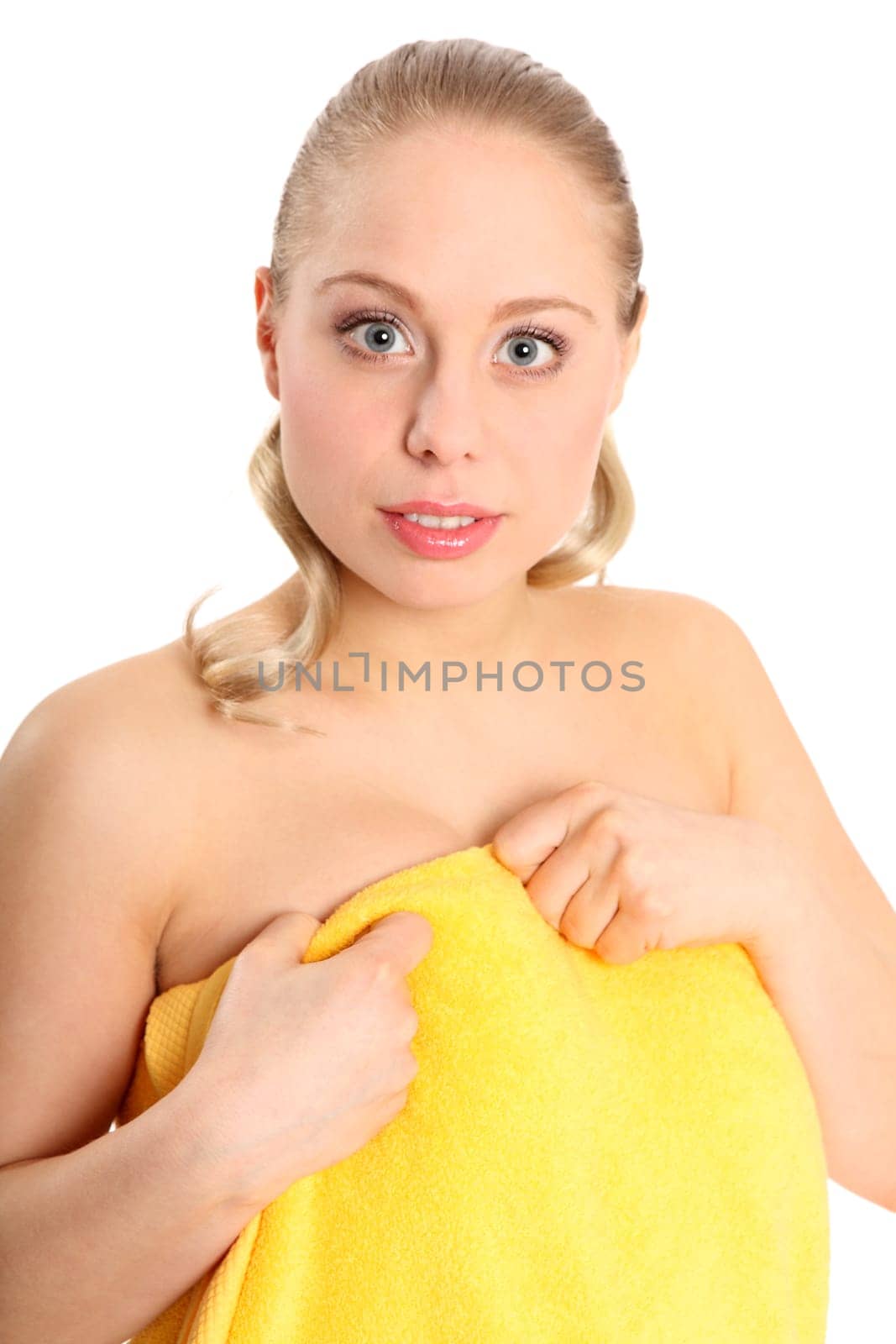 the towel