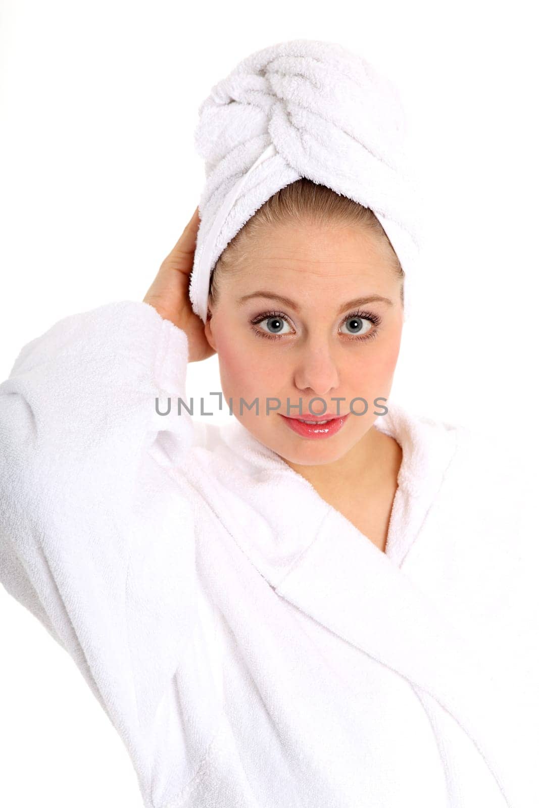 after showering