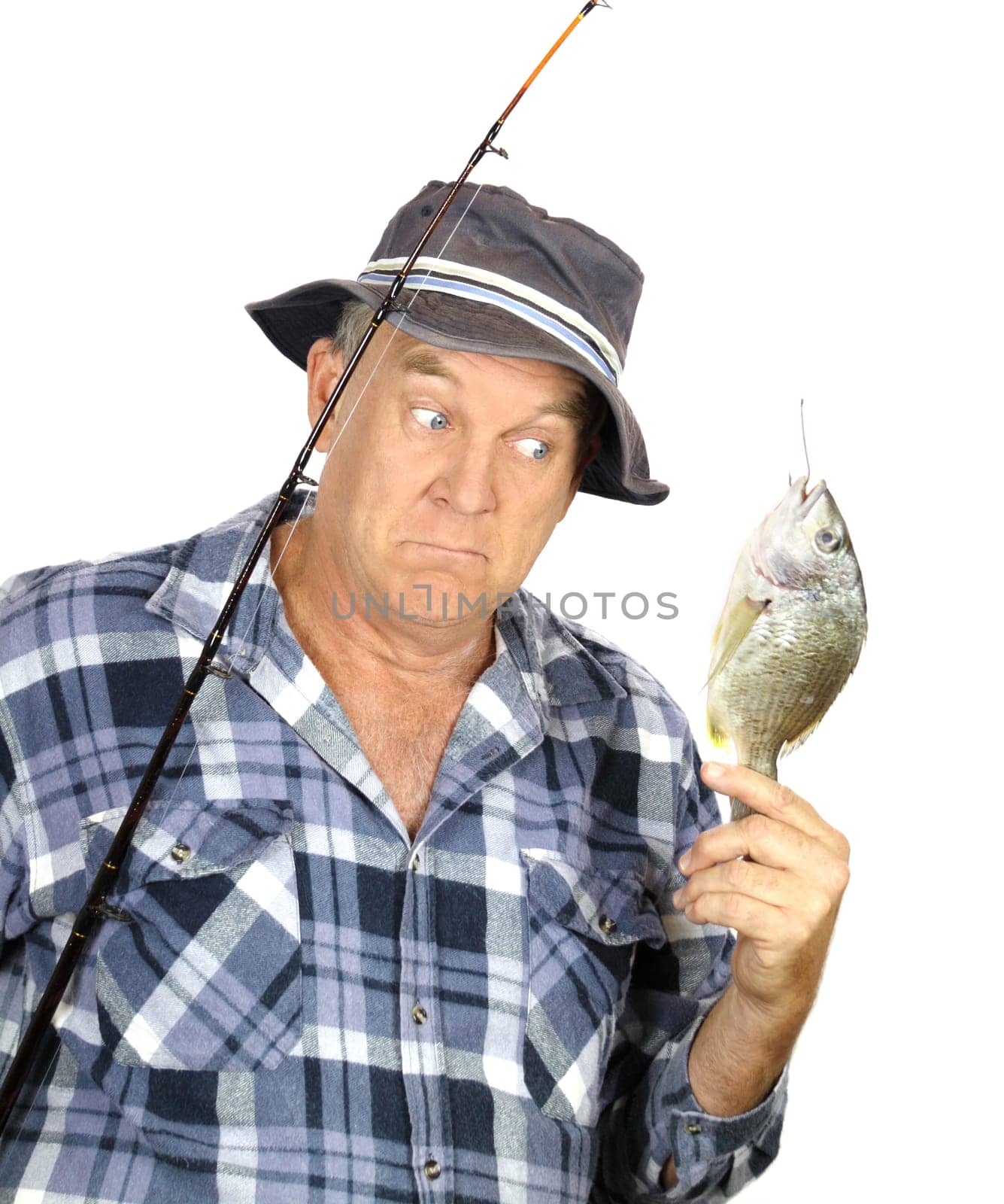 Surprised Fisherman