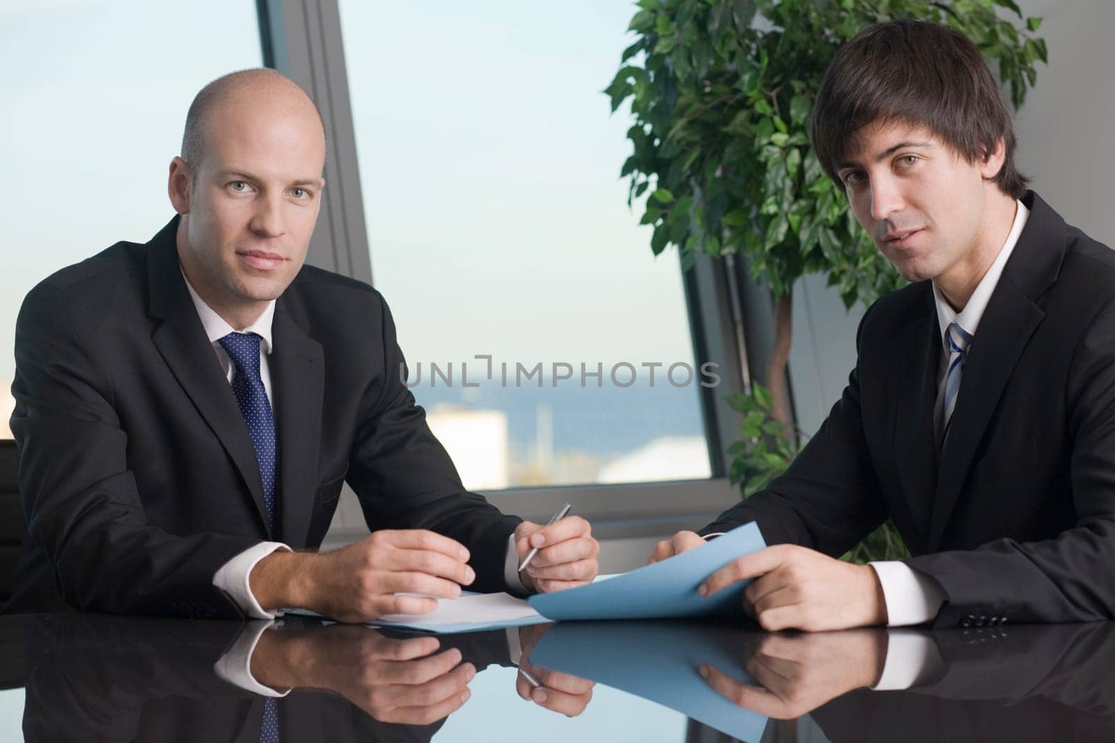Two businessmen