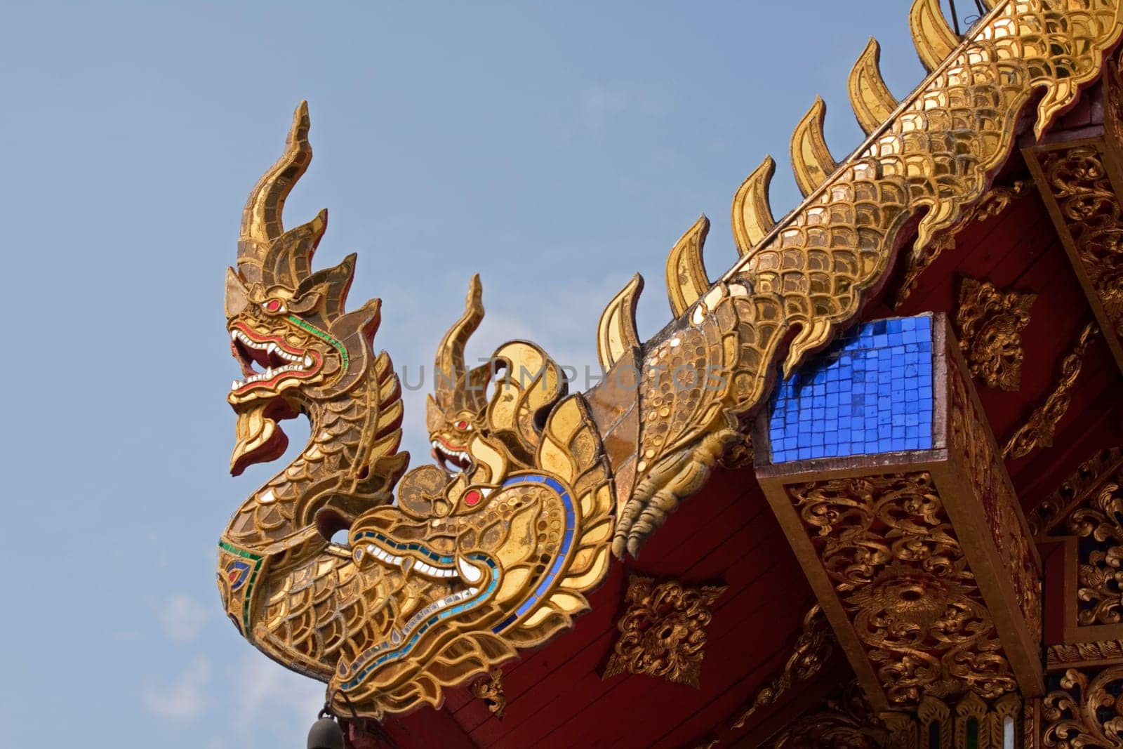 Temple roof