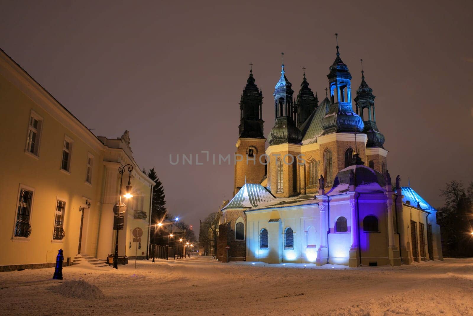 Old town in poznan, poland