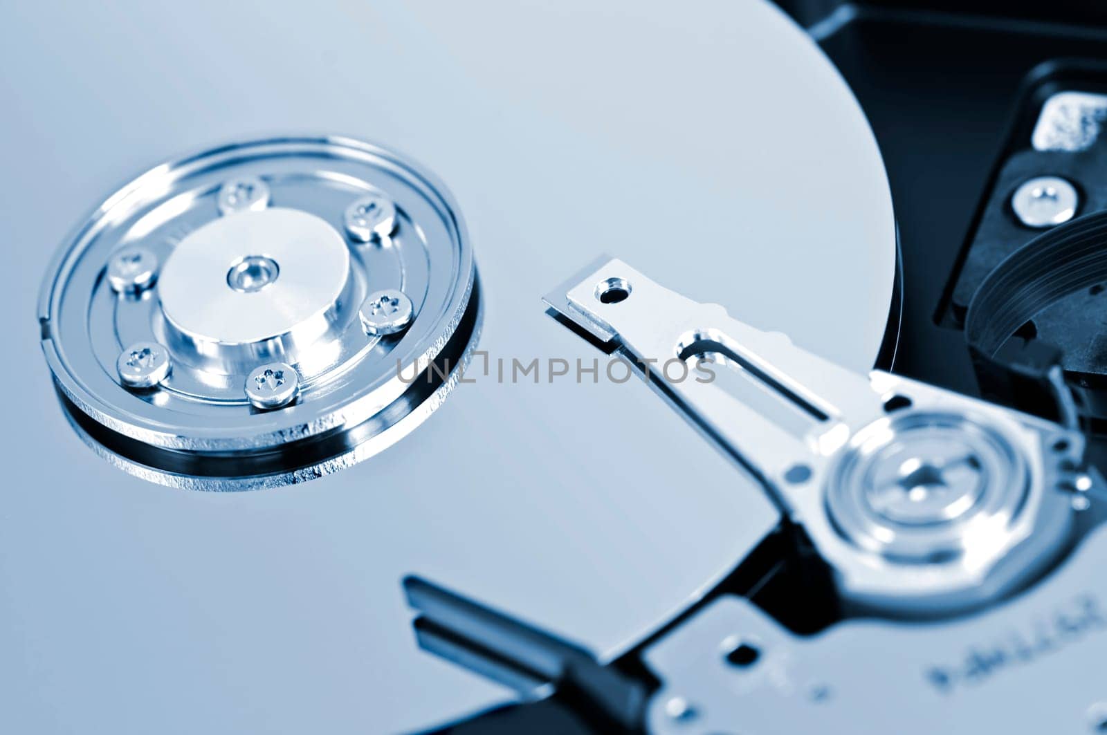 Hard drive detail