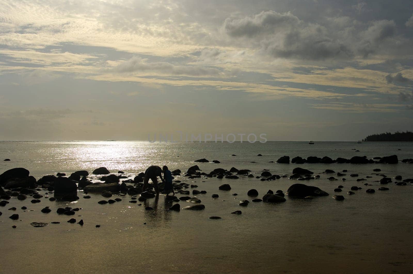 Evening Mood Indian Ocean Mauritius