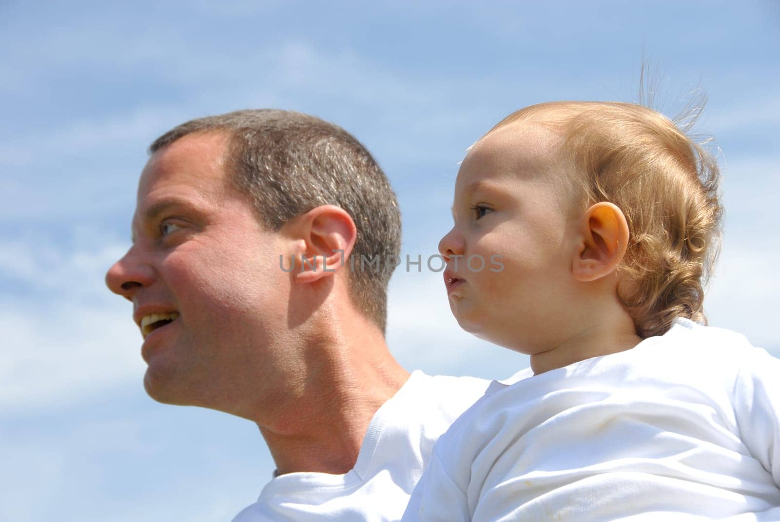 Proud father -watching-