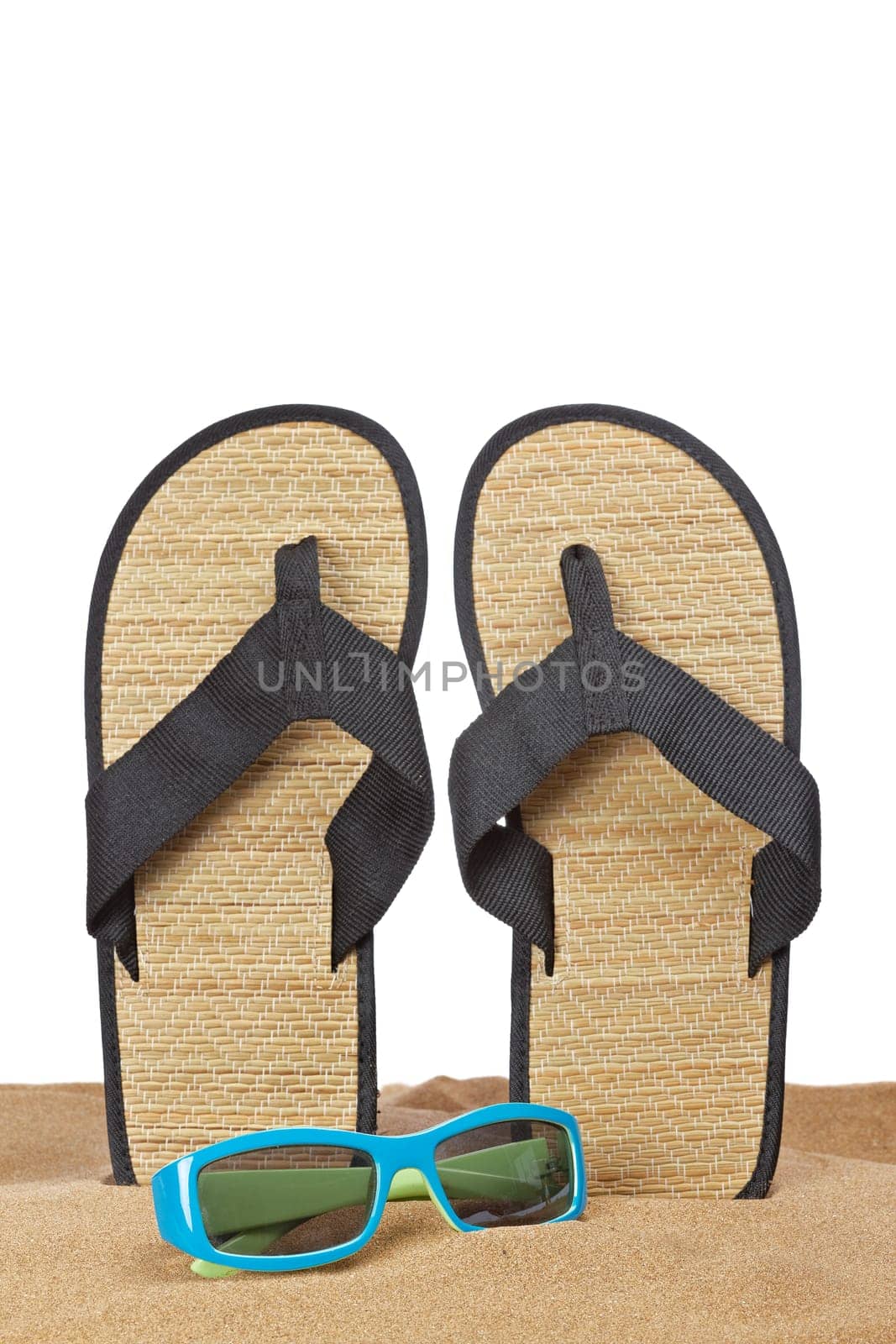 Flipflops on the sand