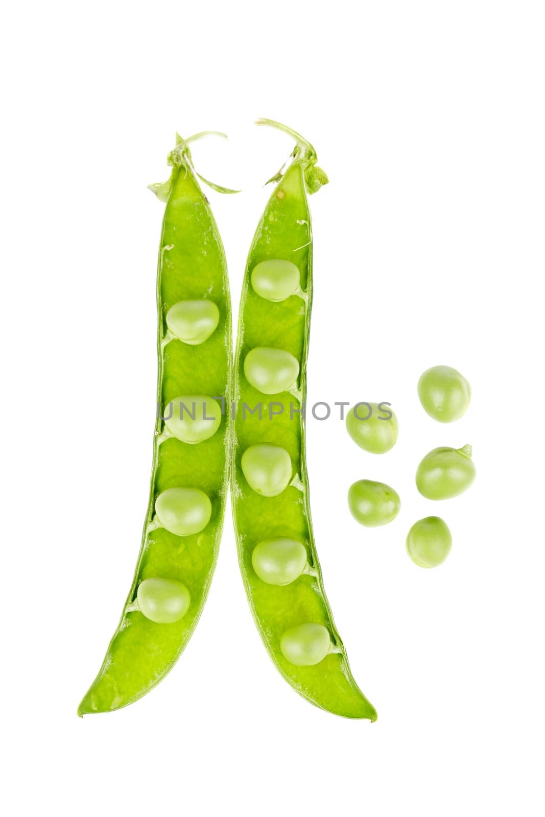 Peas with pod