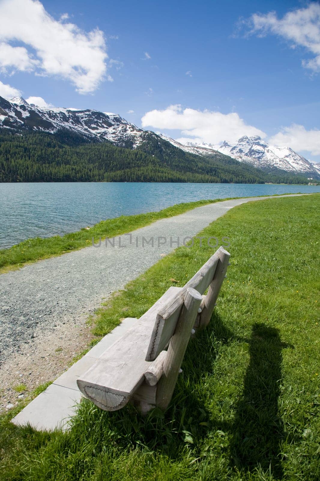 At Lake Silvaplana