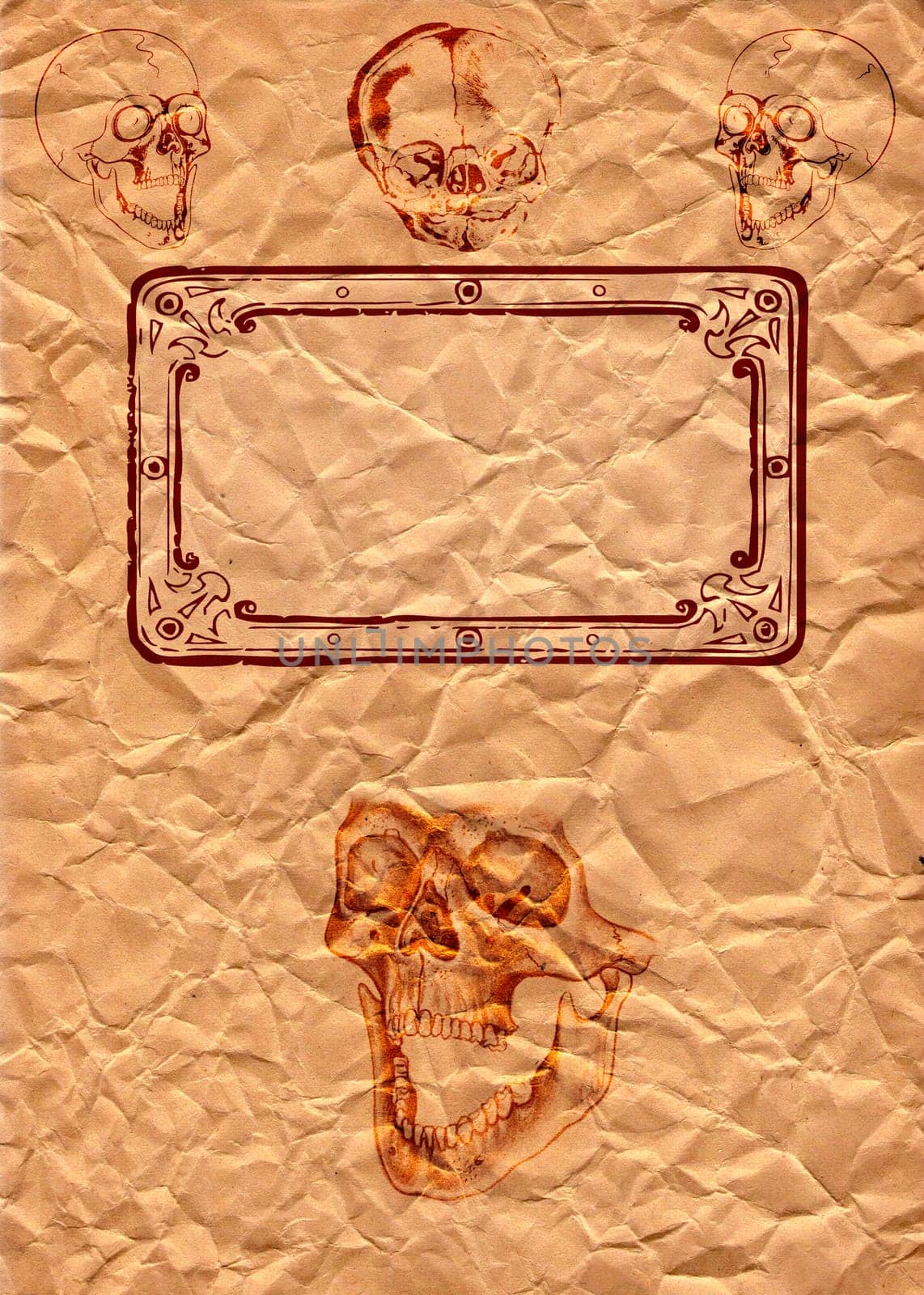 Halloween caption - background