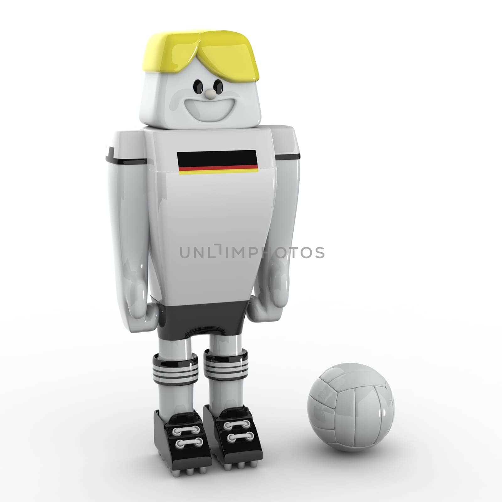 3D Soccer Player - Team  Deutschland