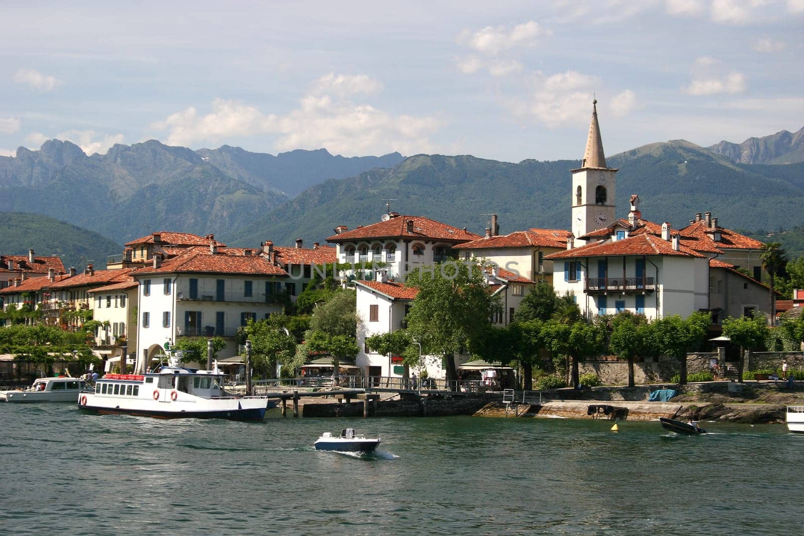 Lake Maggiore with Isola Superiore