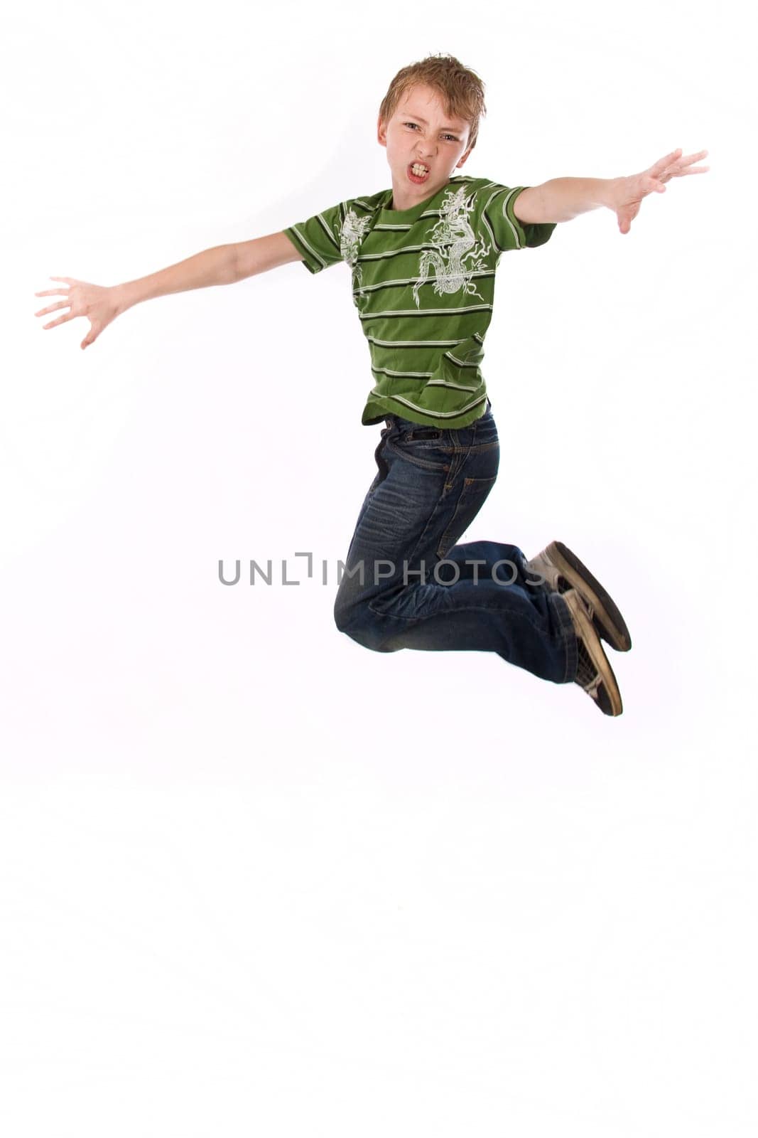 Boy Jumps High WD725