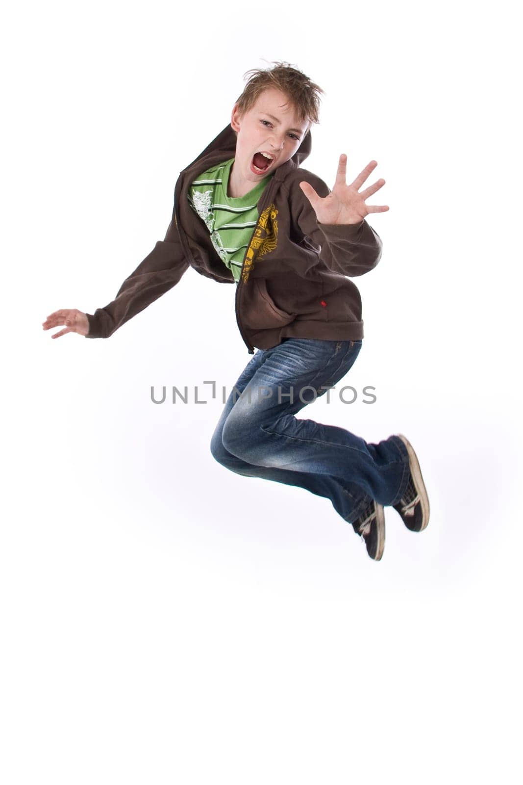 Boy Jumps High WD724