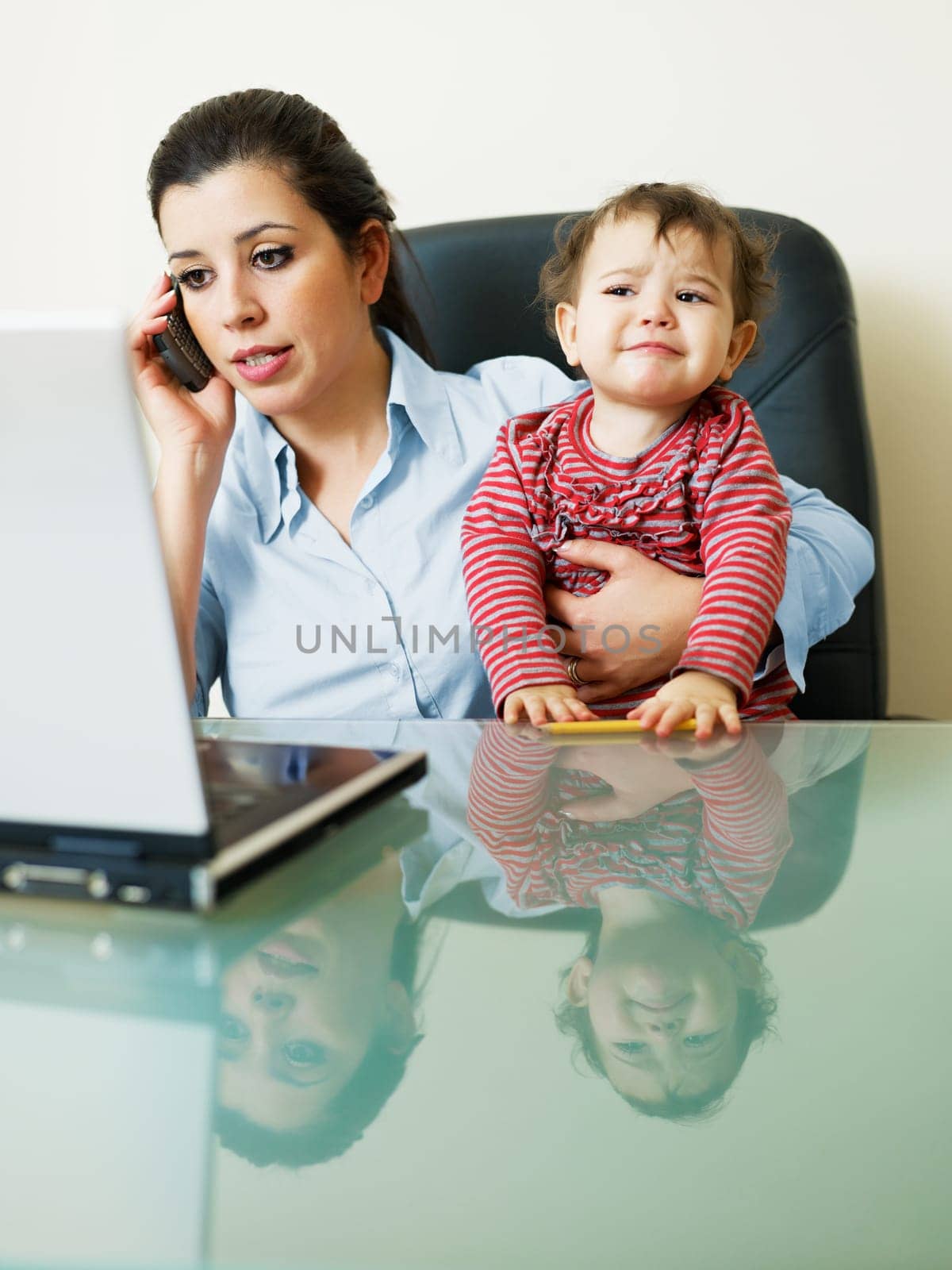 three little girls and female teacher in