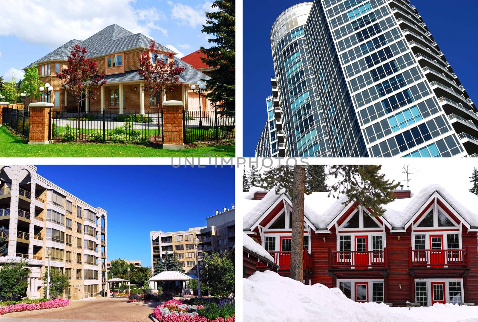Real estate collage