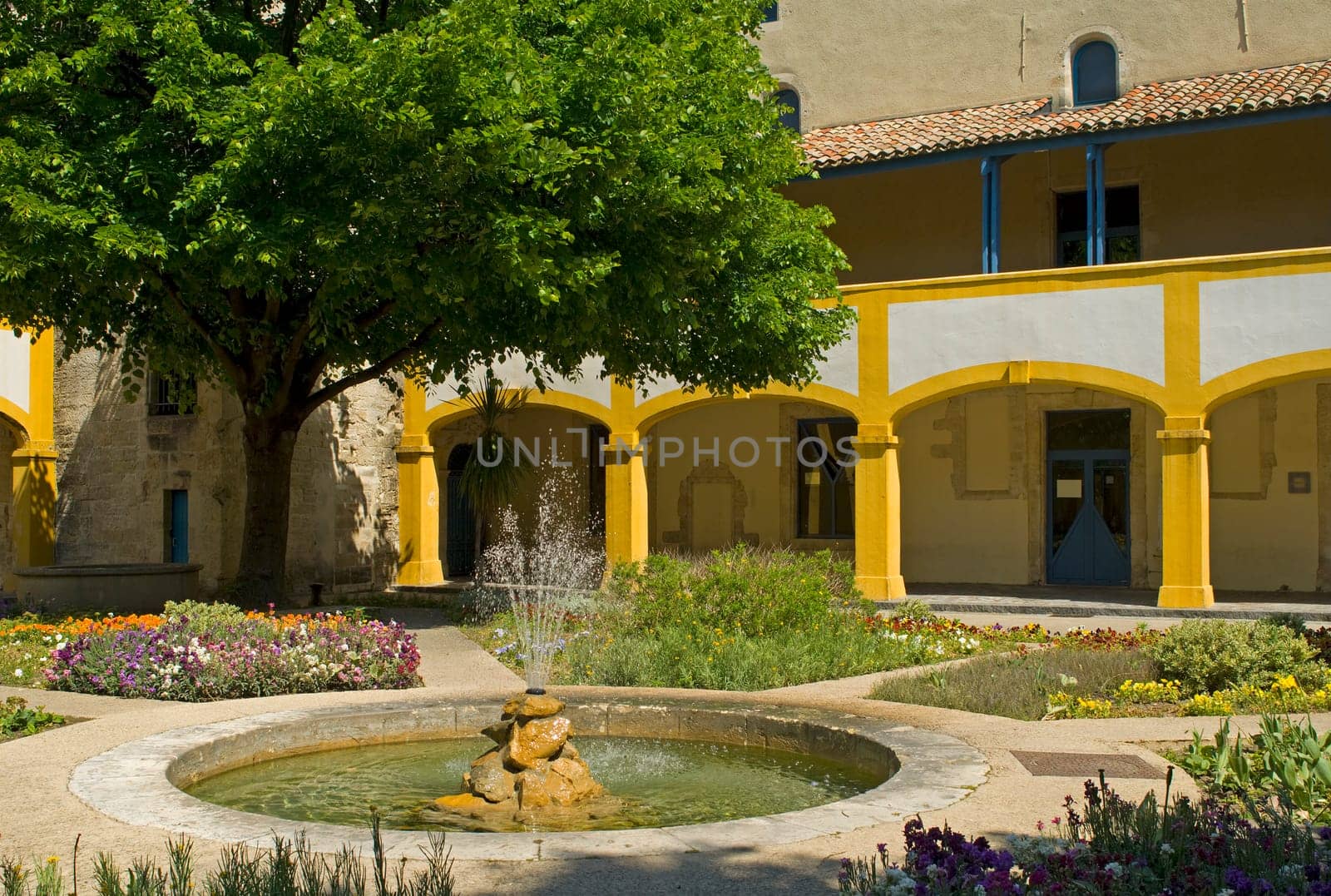 The Espace-van-Gogh in Arles,France