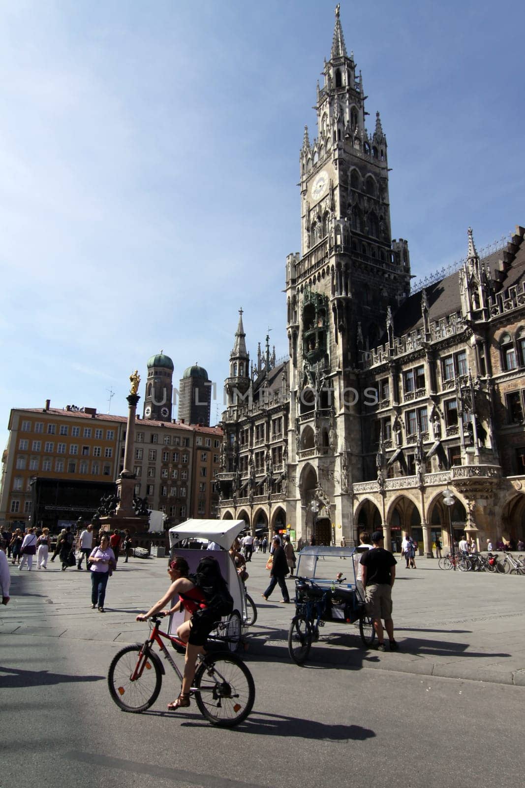 new town hall at Marienplatz