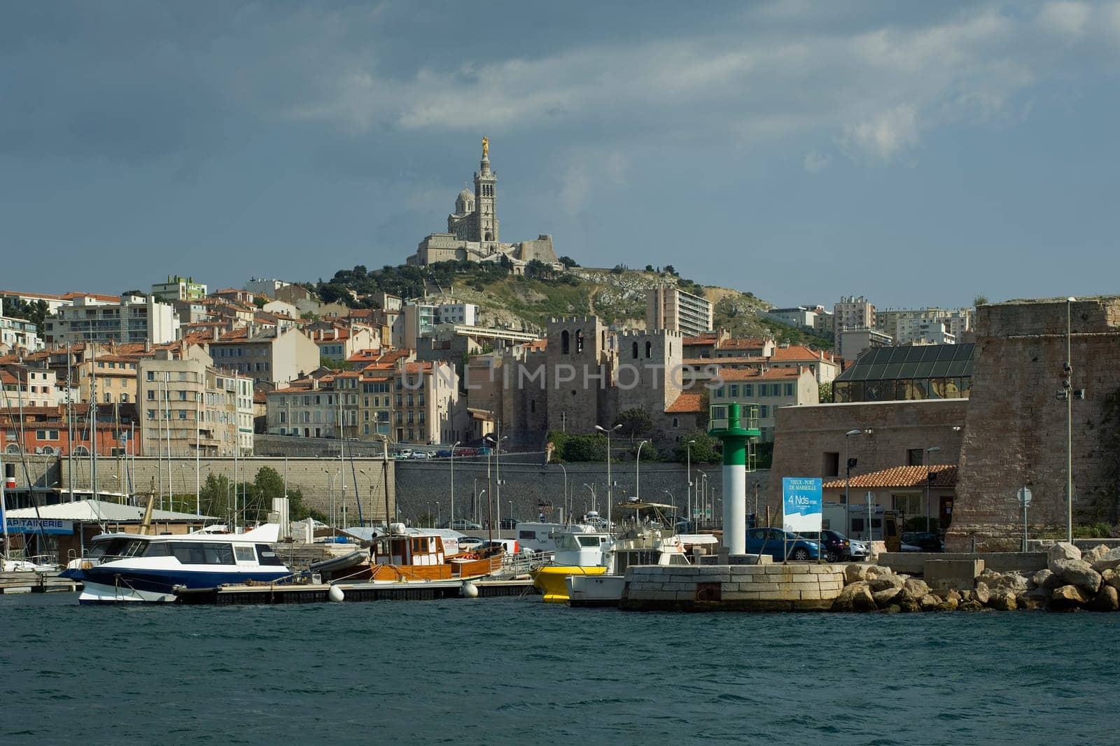 At the Vieux Port in Marseille