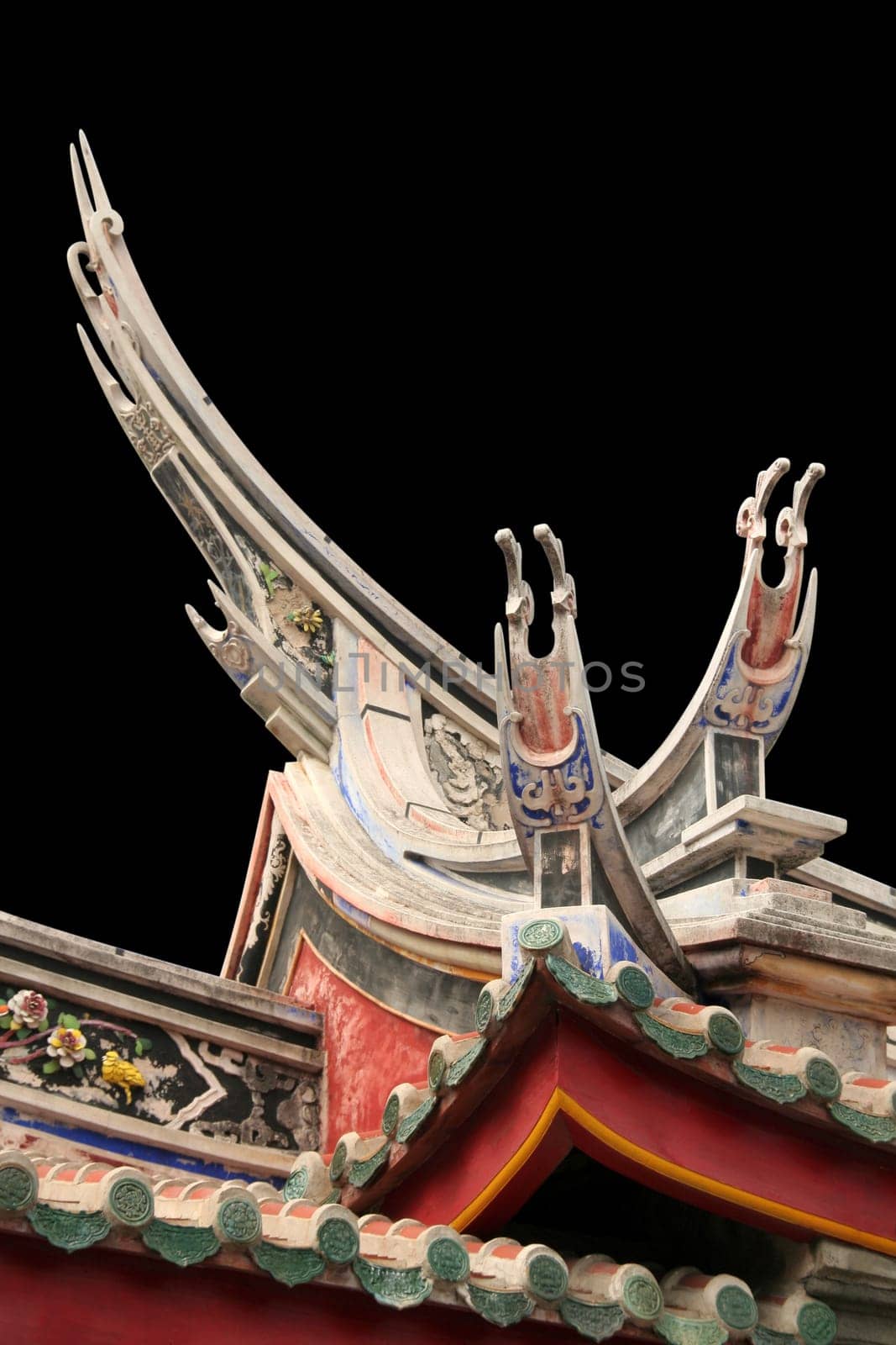 Old Chinese buddhist architecture