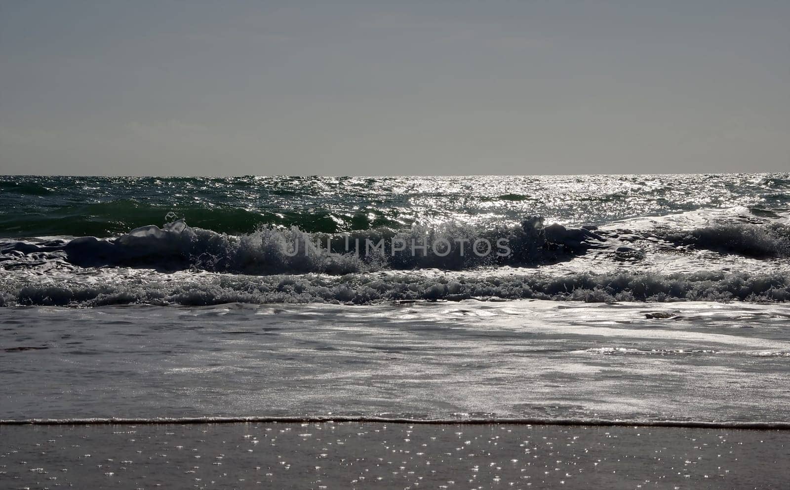 Andalusian sandy beach