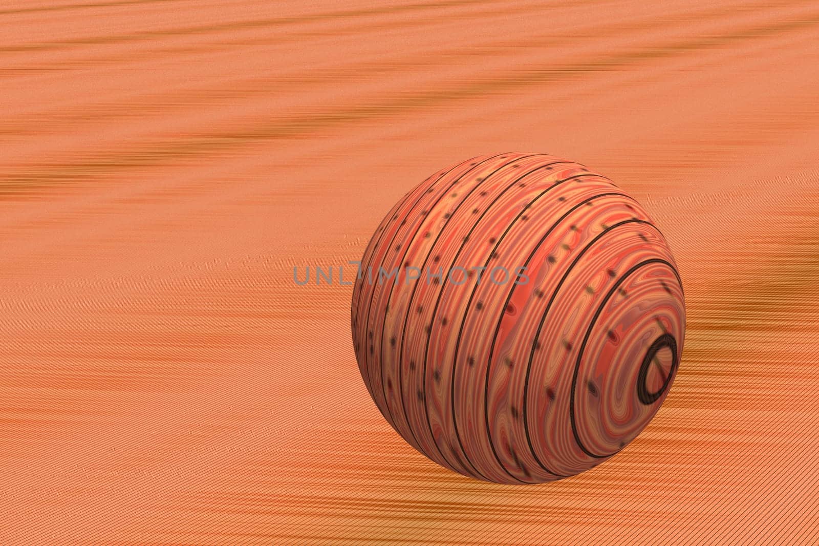 Wooden ball