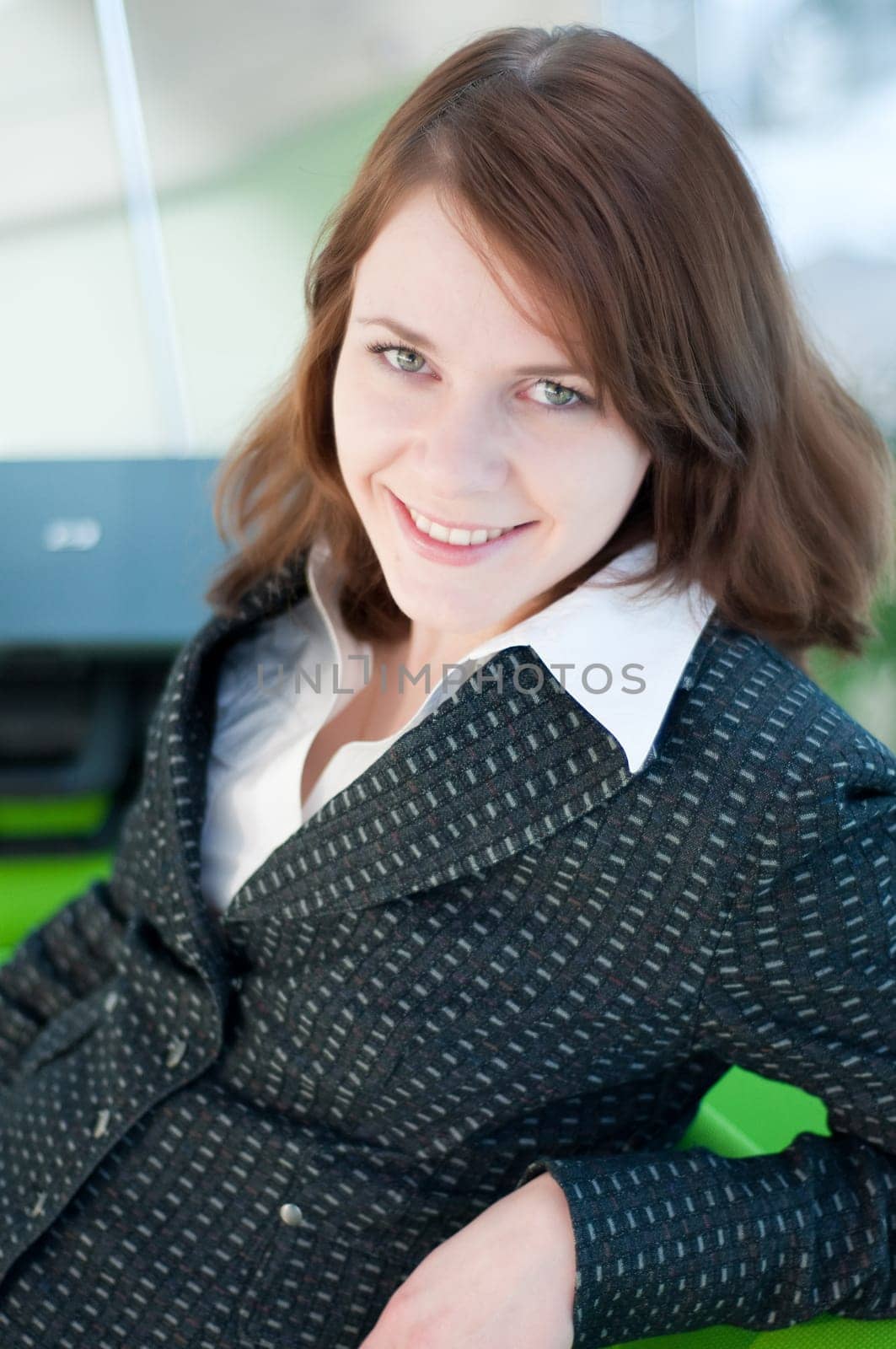 Beautiful business woman