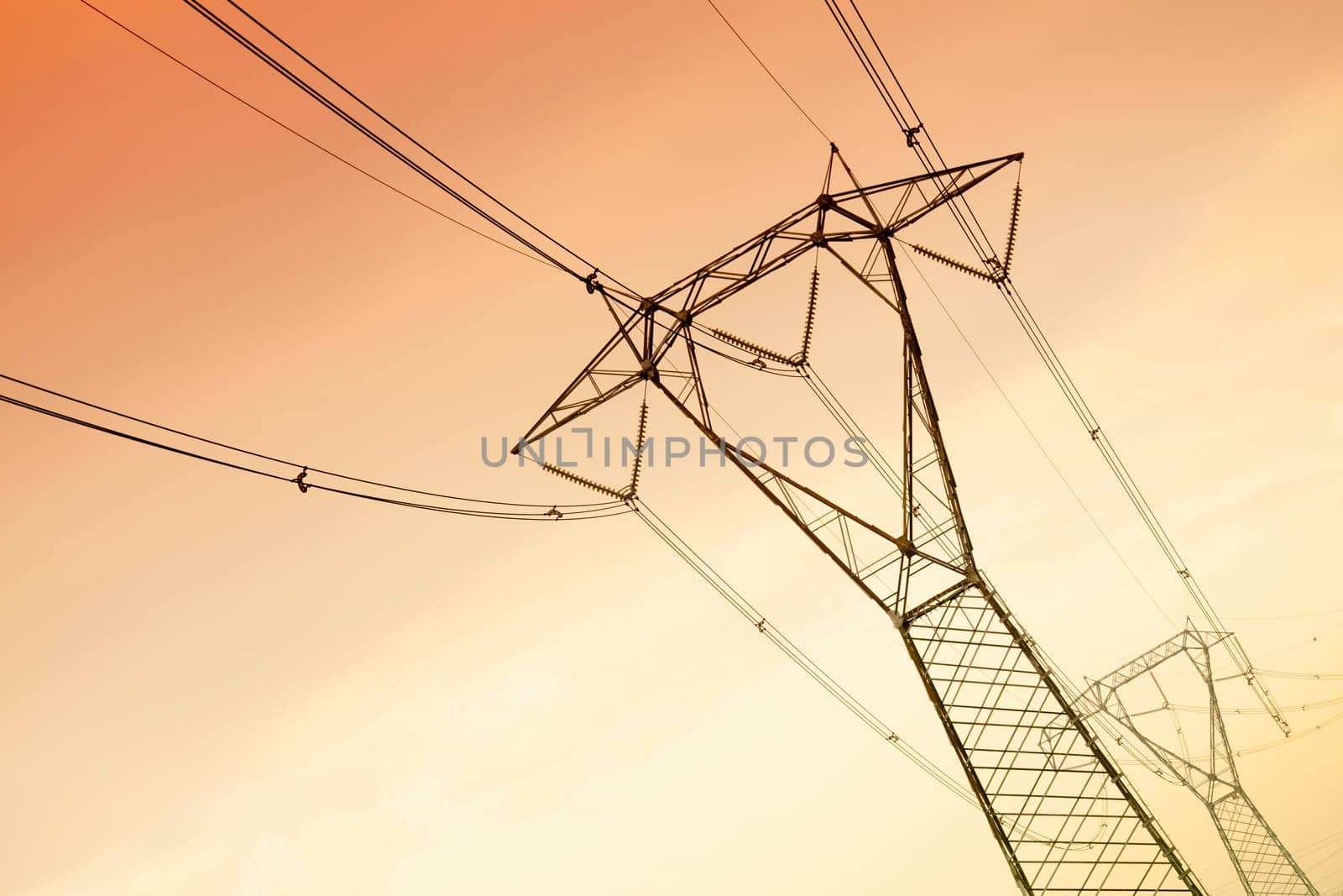 high voltage pylons