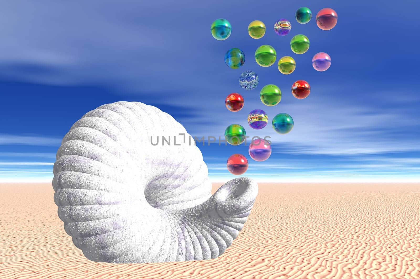 colorful air bubbles