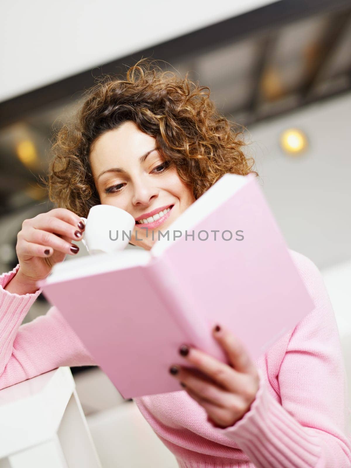 woman looking at camera and smiling
