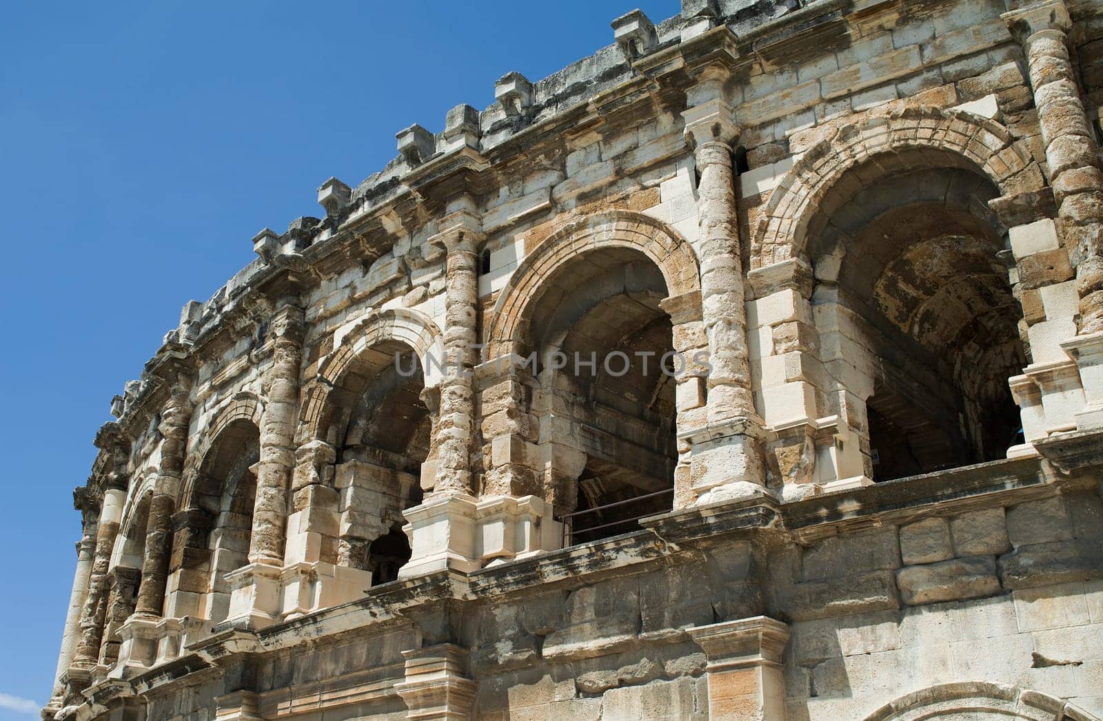 The arena in Nîmes in France