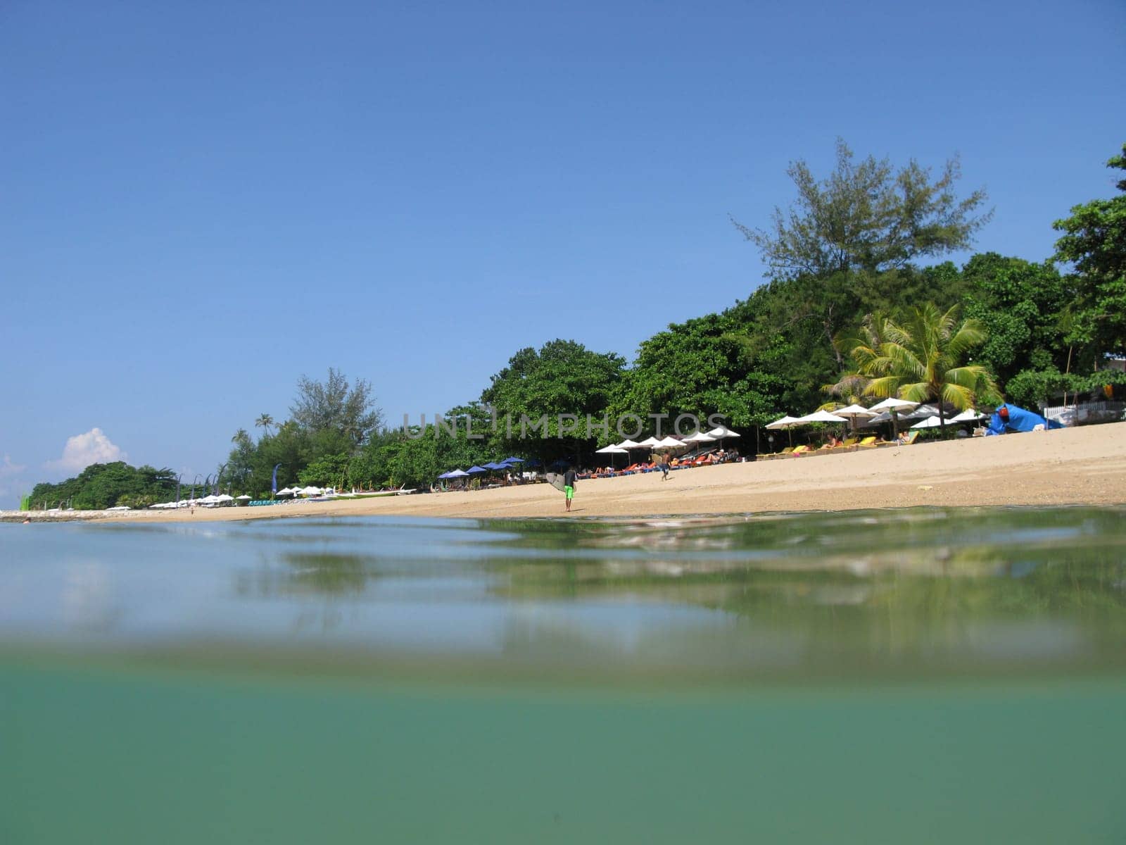 Beach on tropical island