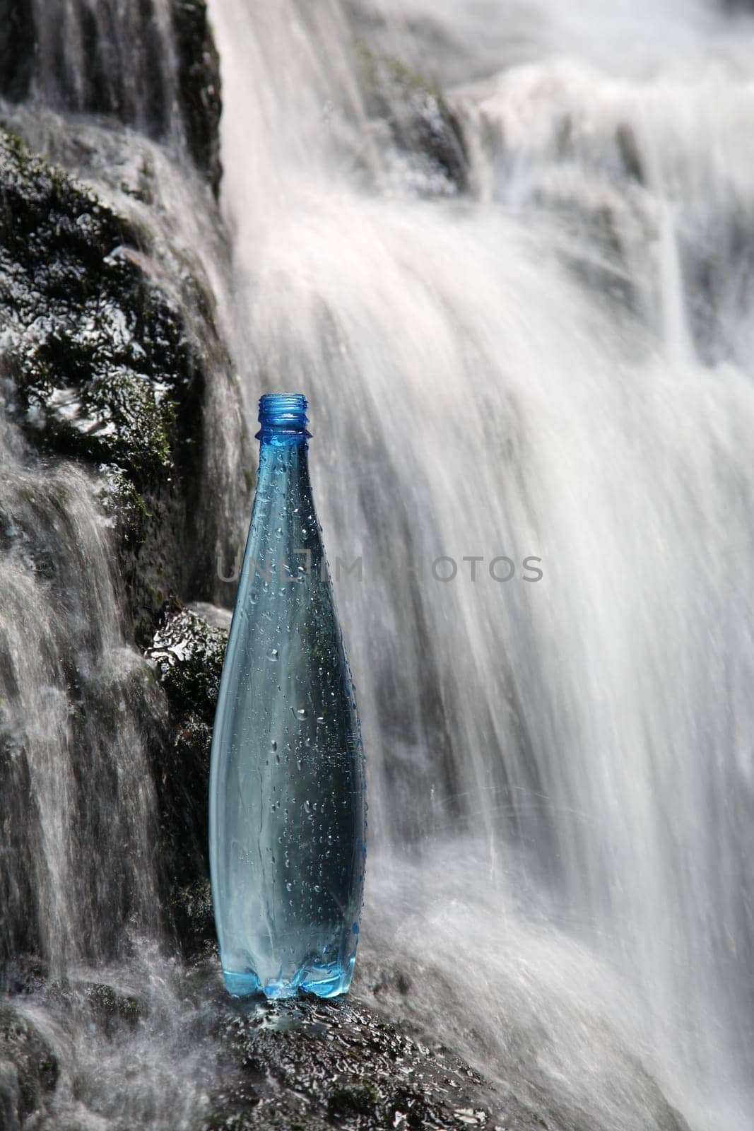 Mineral water in waterfalls