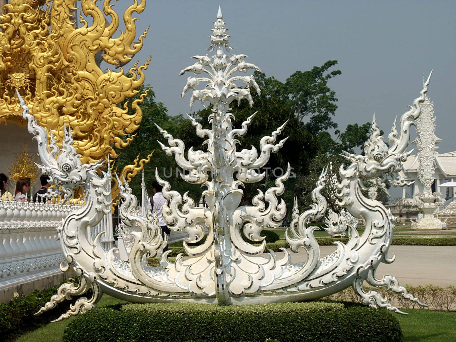 Entrance from the White Temple at Chiang Ra