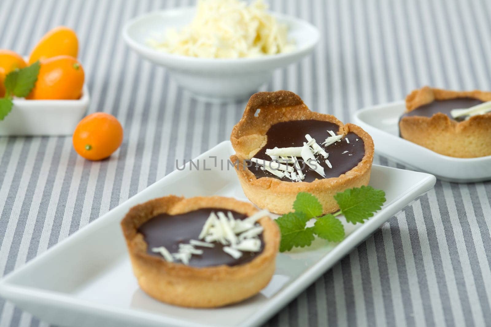 Nougat with mint