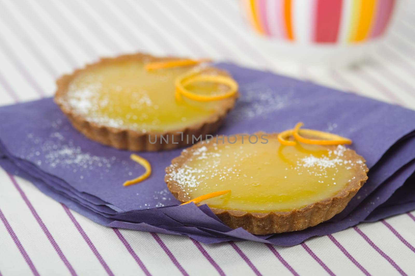 Orange tart