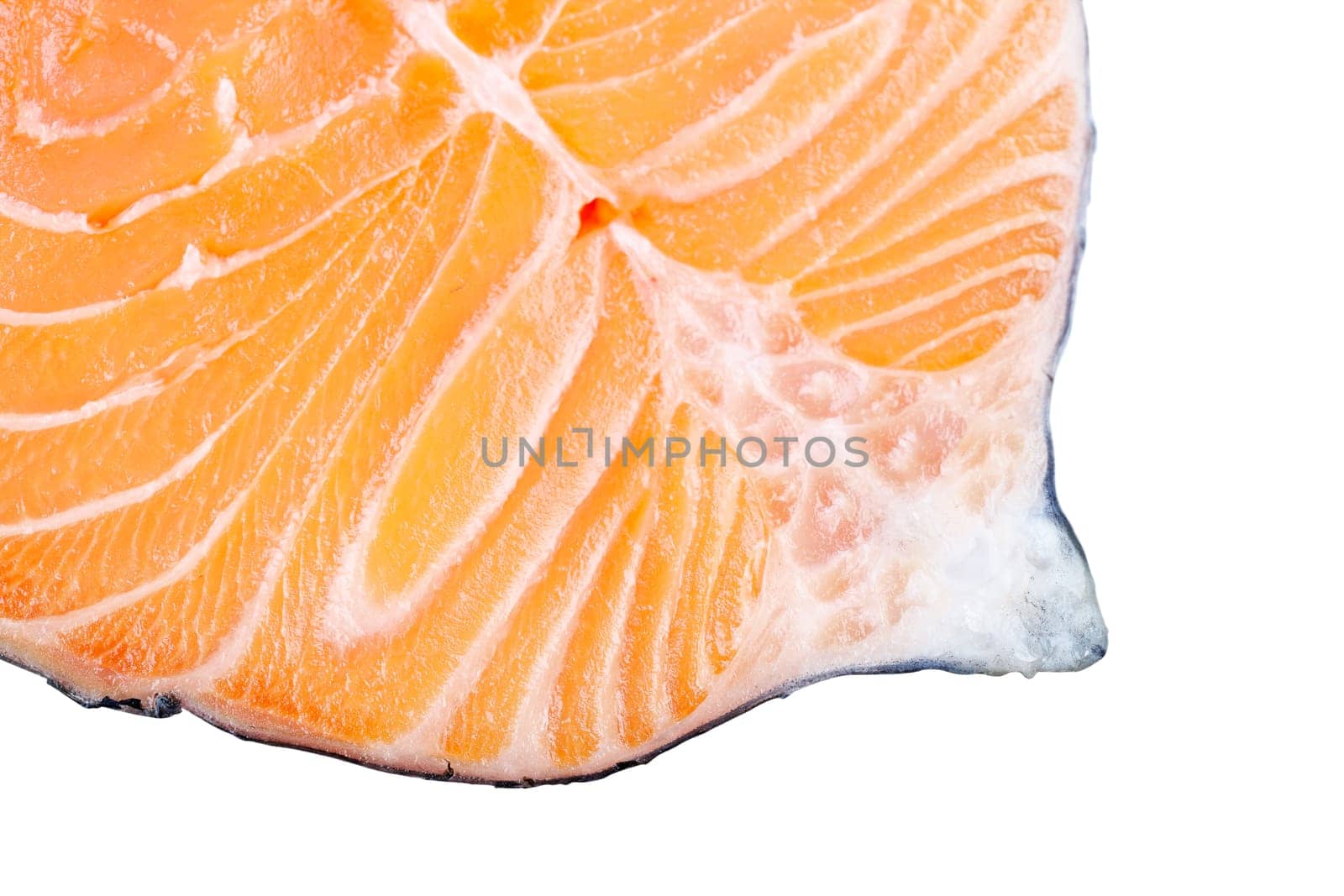 Fresh salmon steak
