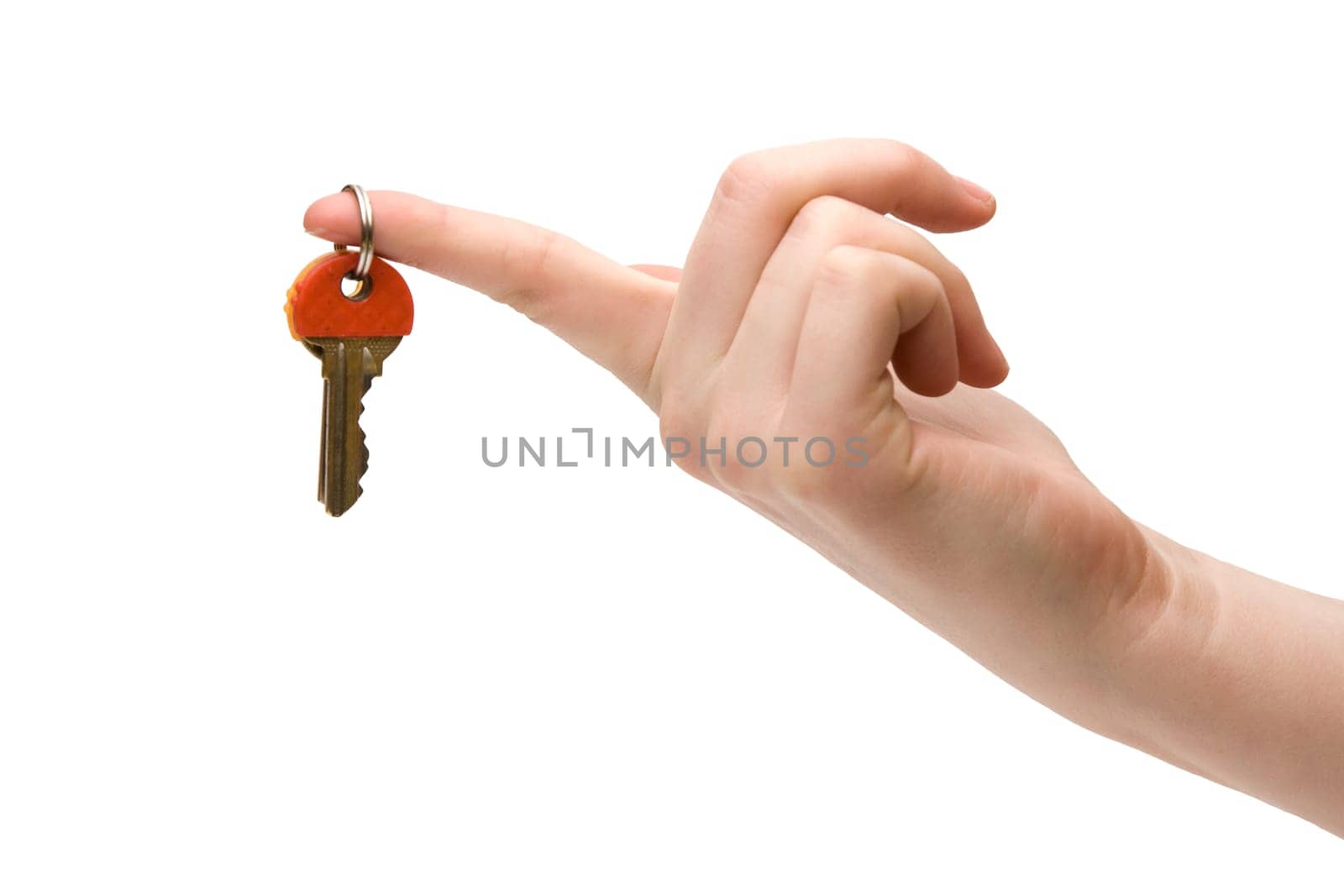 Keys hold on forefinger