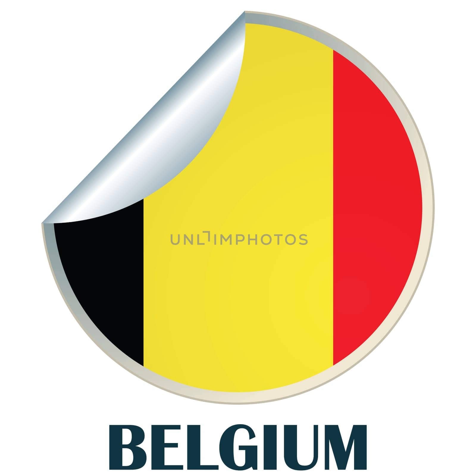 Belgium Sticker
