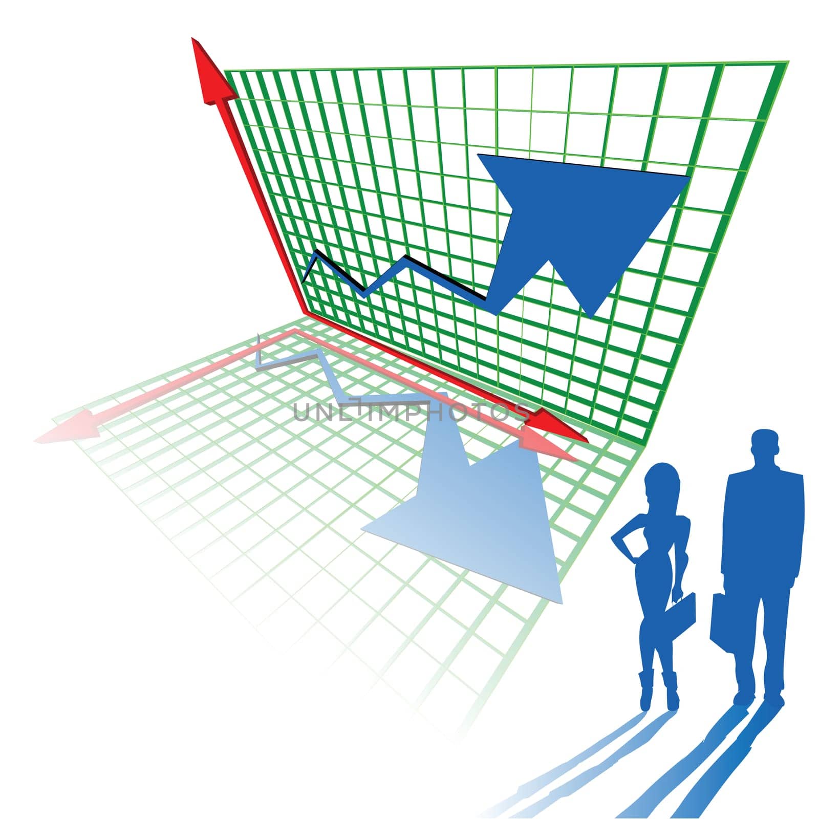 three-dimensional diagram
