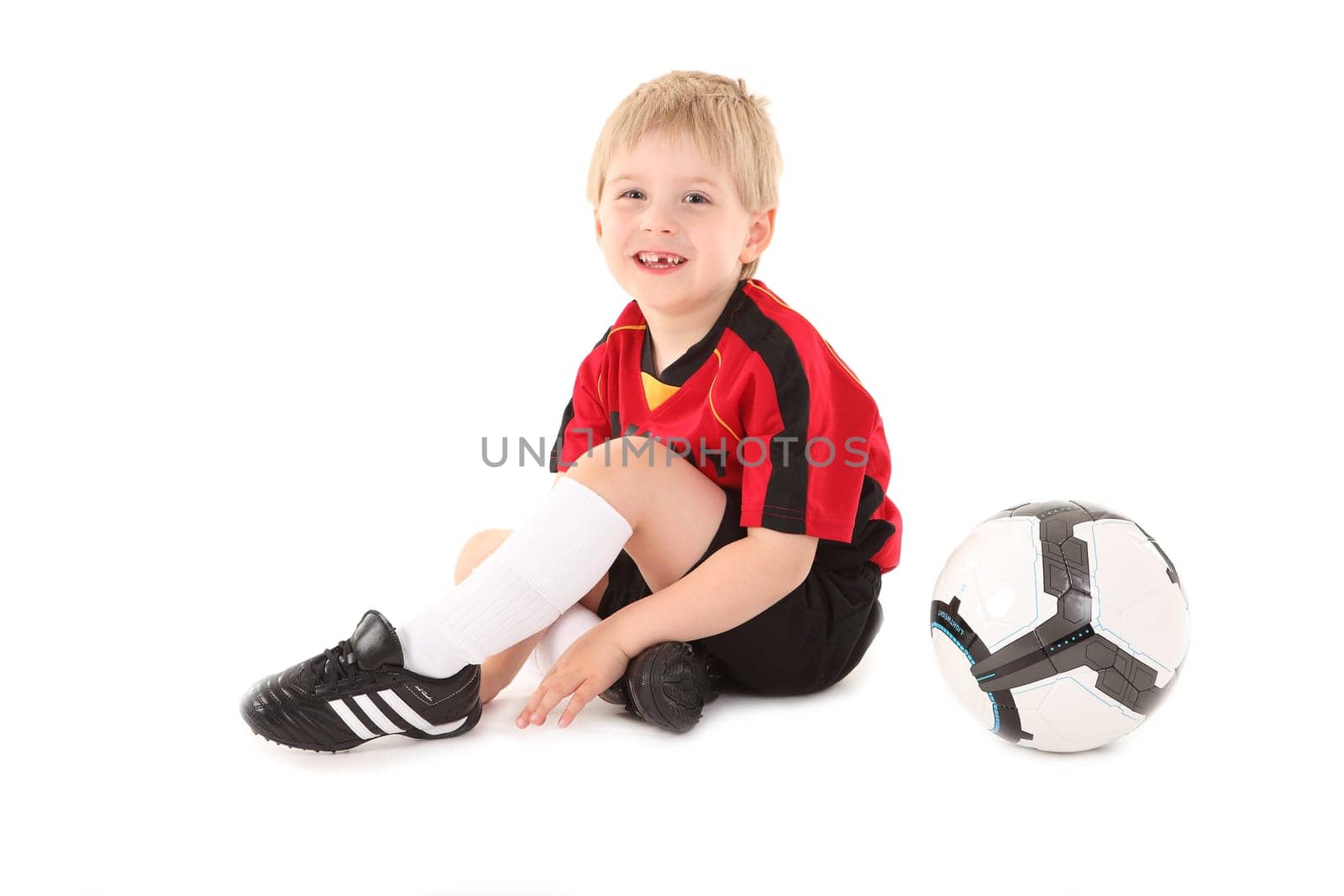 friendly soccer player