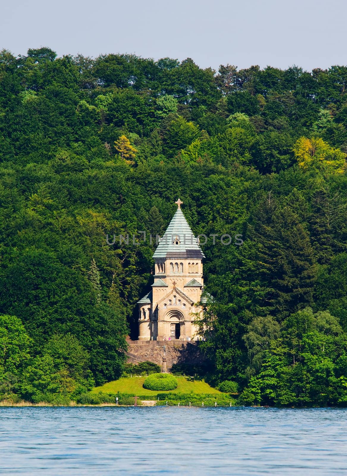 Votive chapel at Lake Starnberg,Bavaria