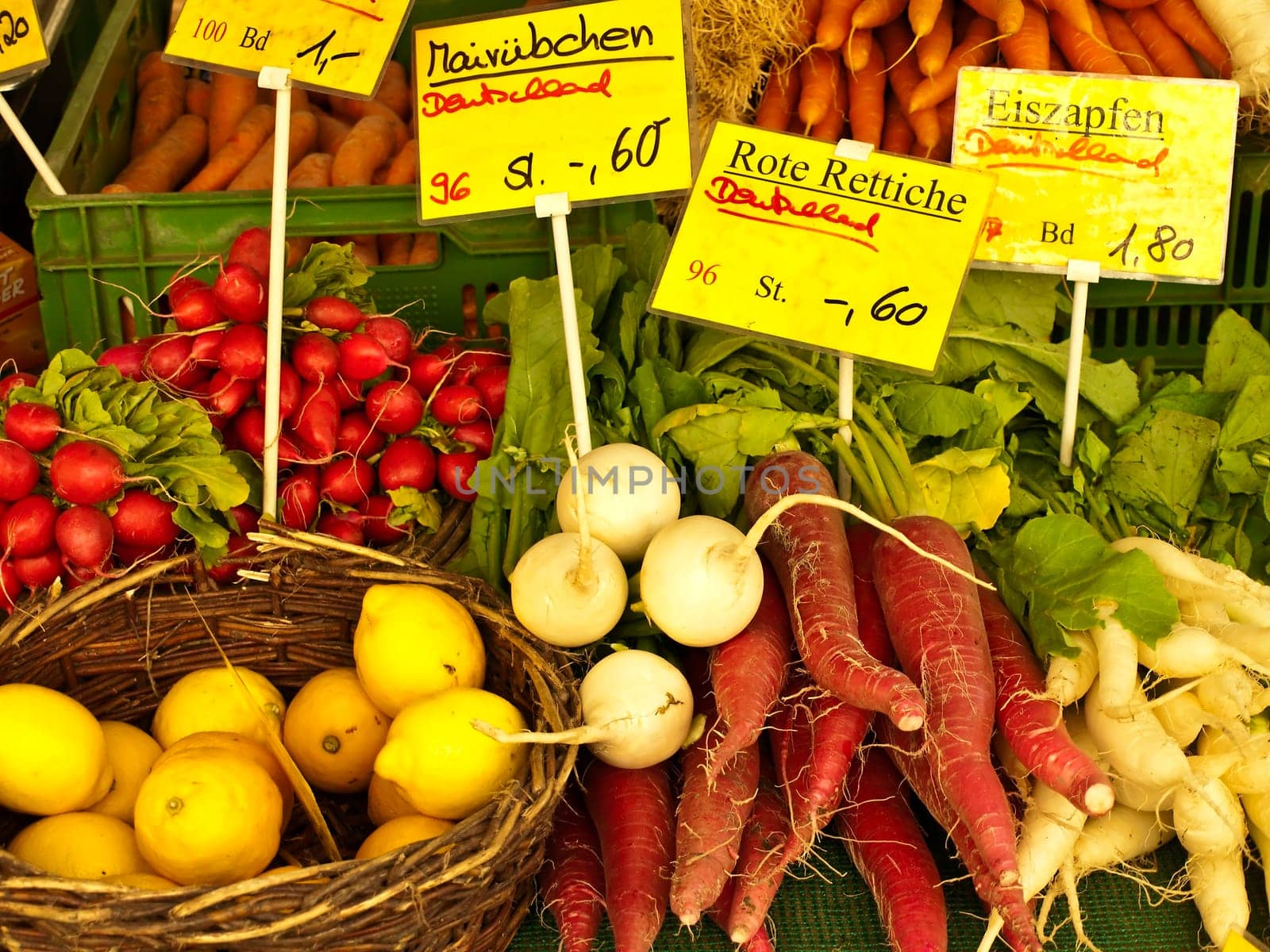 Variety of vegetables
