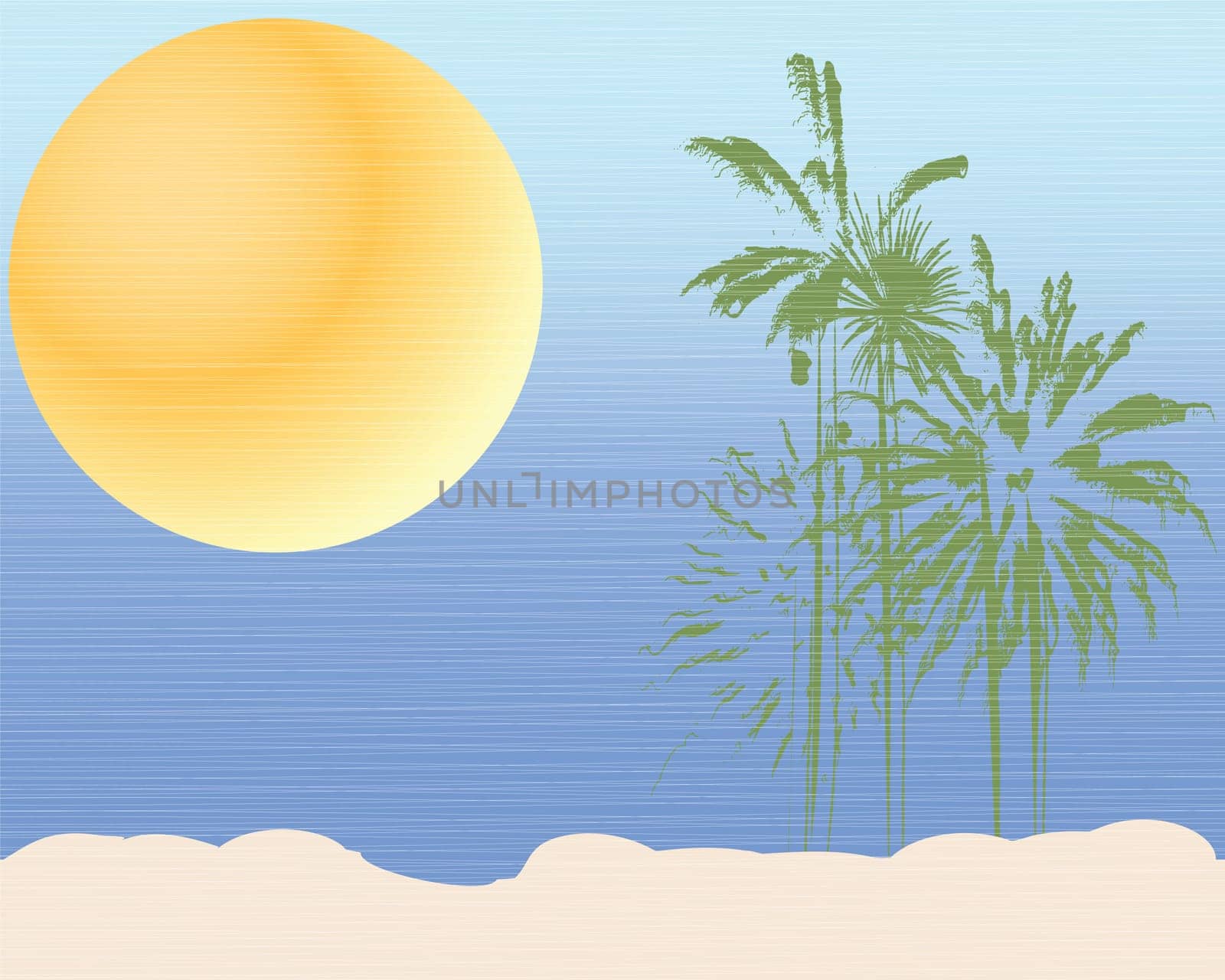Tropical landscape