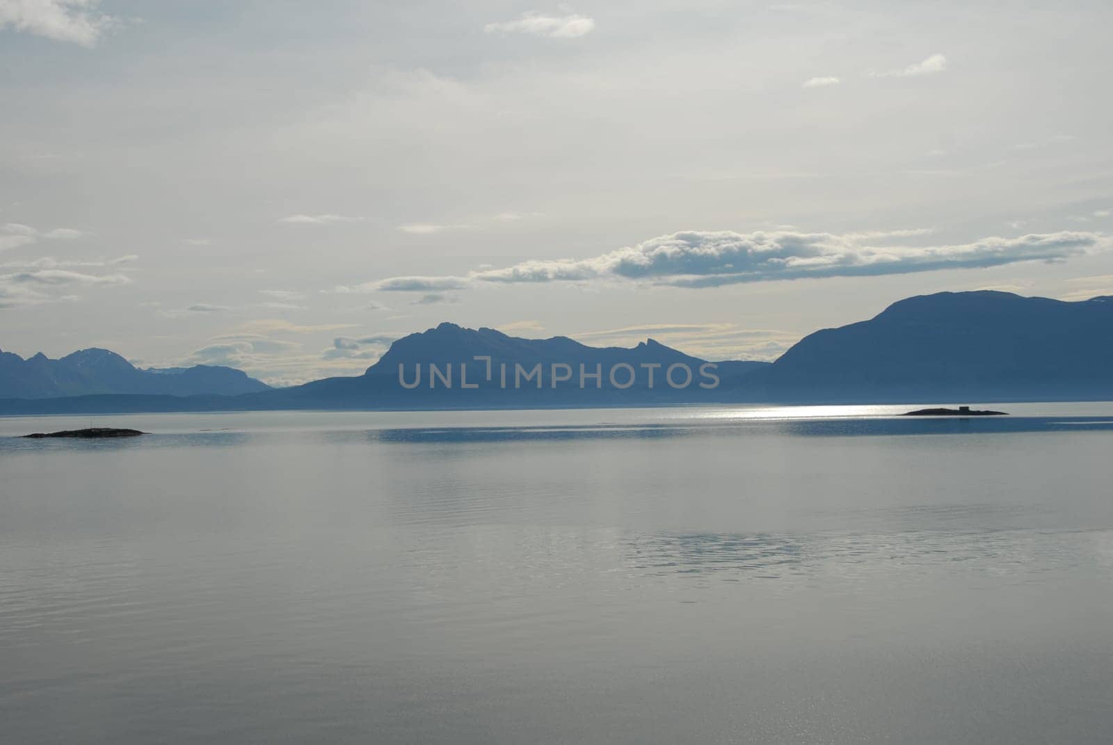 Coastal landscape in Northern Norway