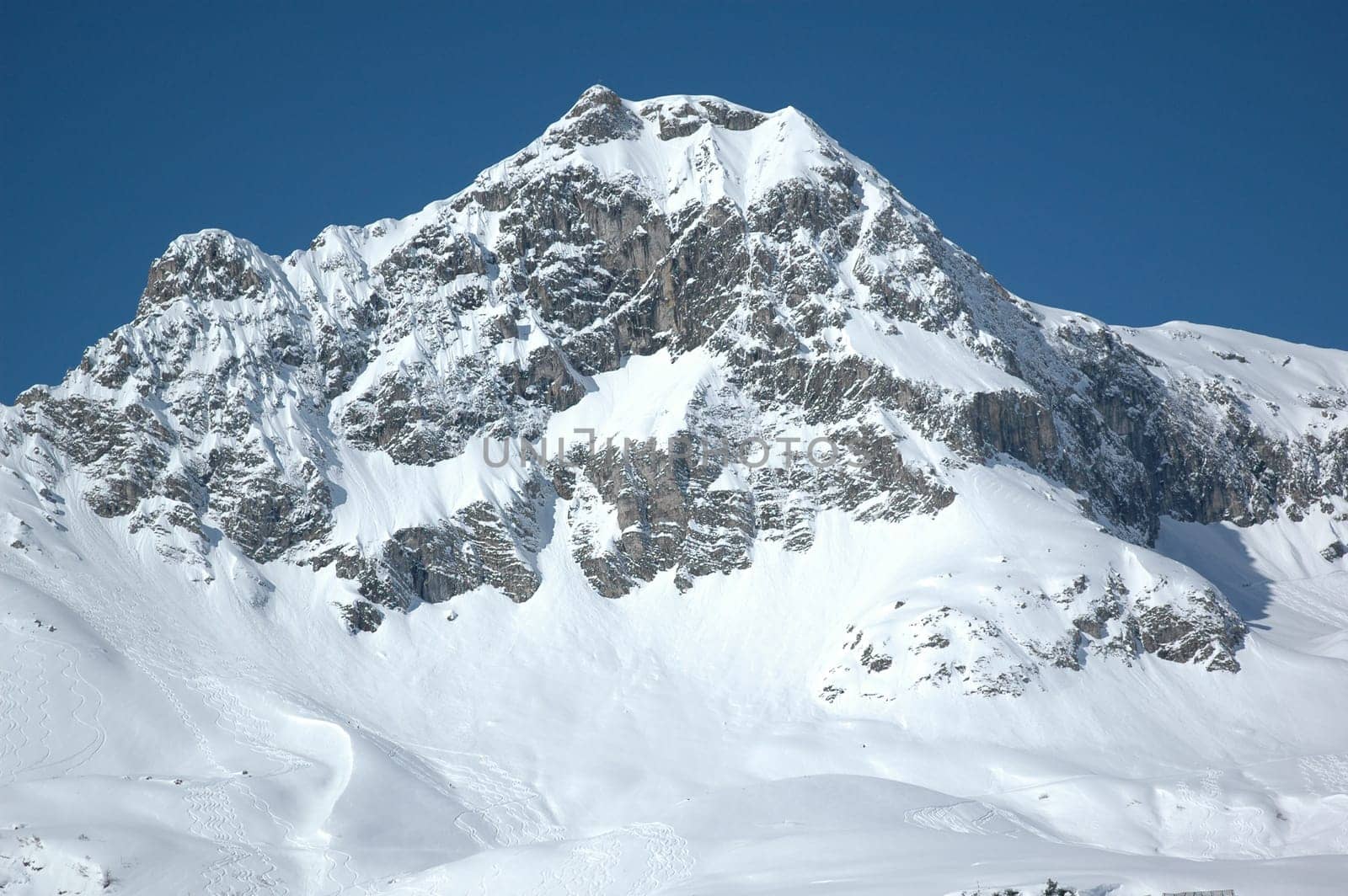 Ski resort on the Arlberg