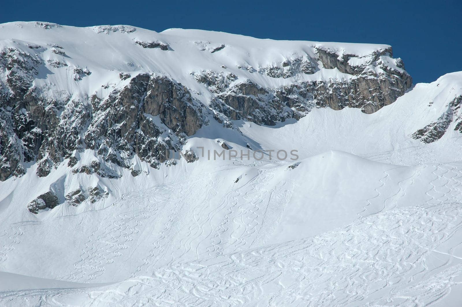 Ski resort on the Arlberg