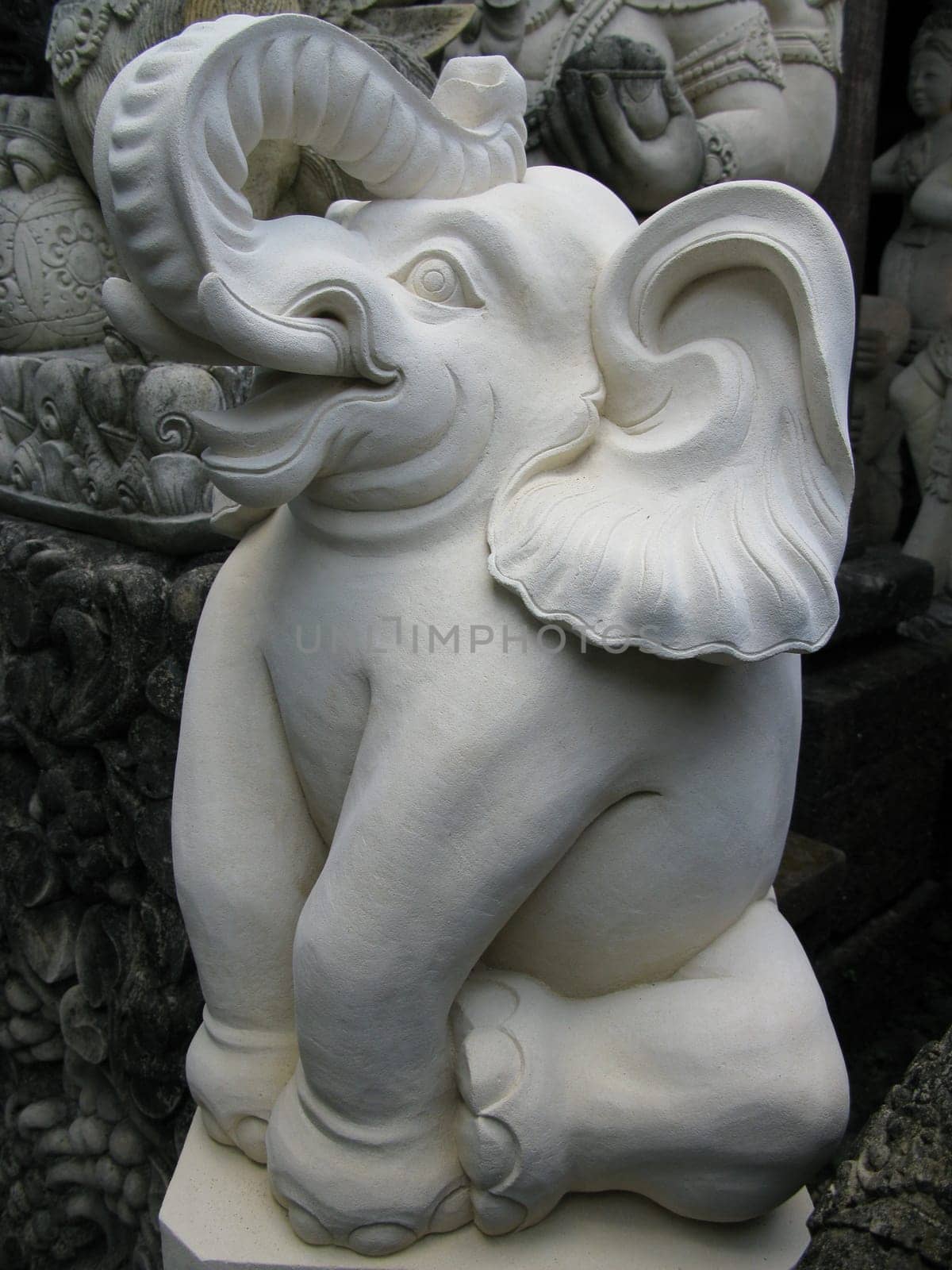 Elephant sculpture